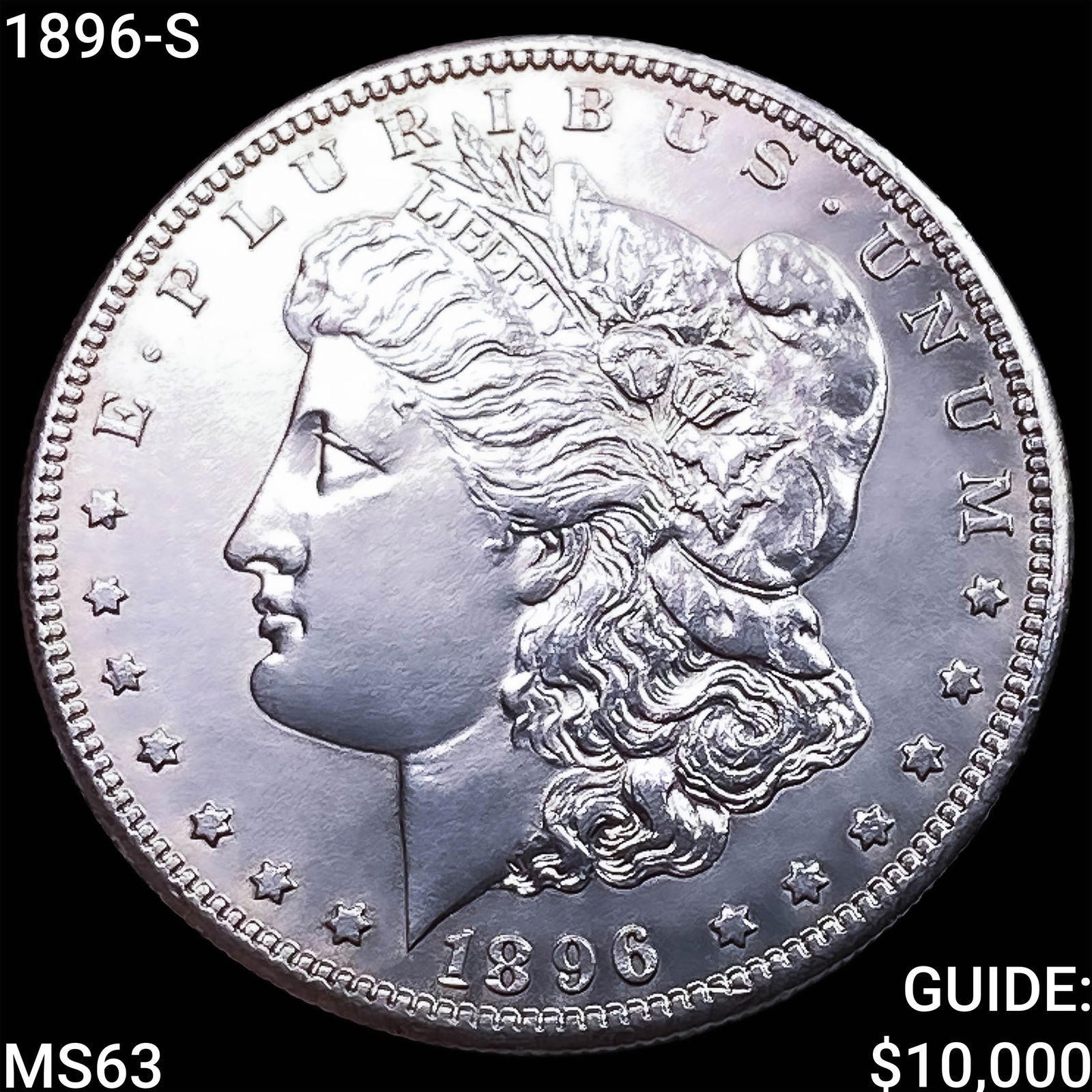 1896-S Morgan Silver Dollar CHOICE BU (1 of 2)