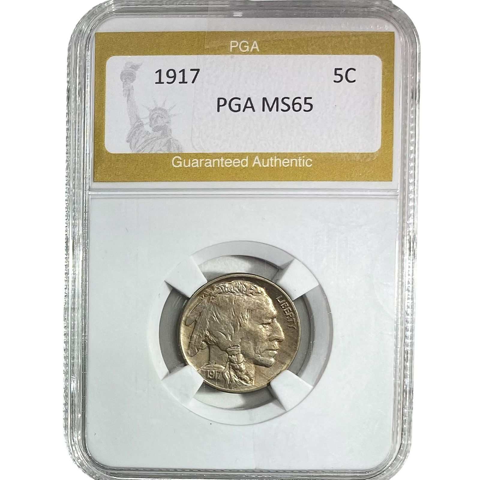 1917 Buffalo Nickel PGA MS65 (1 of 2)