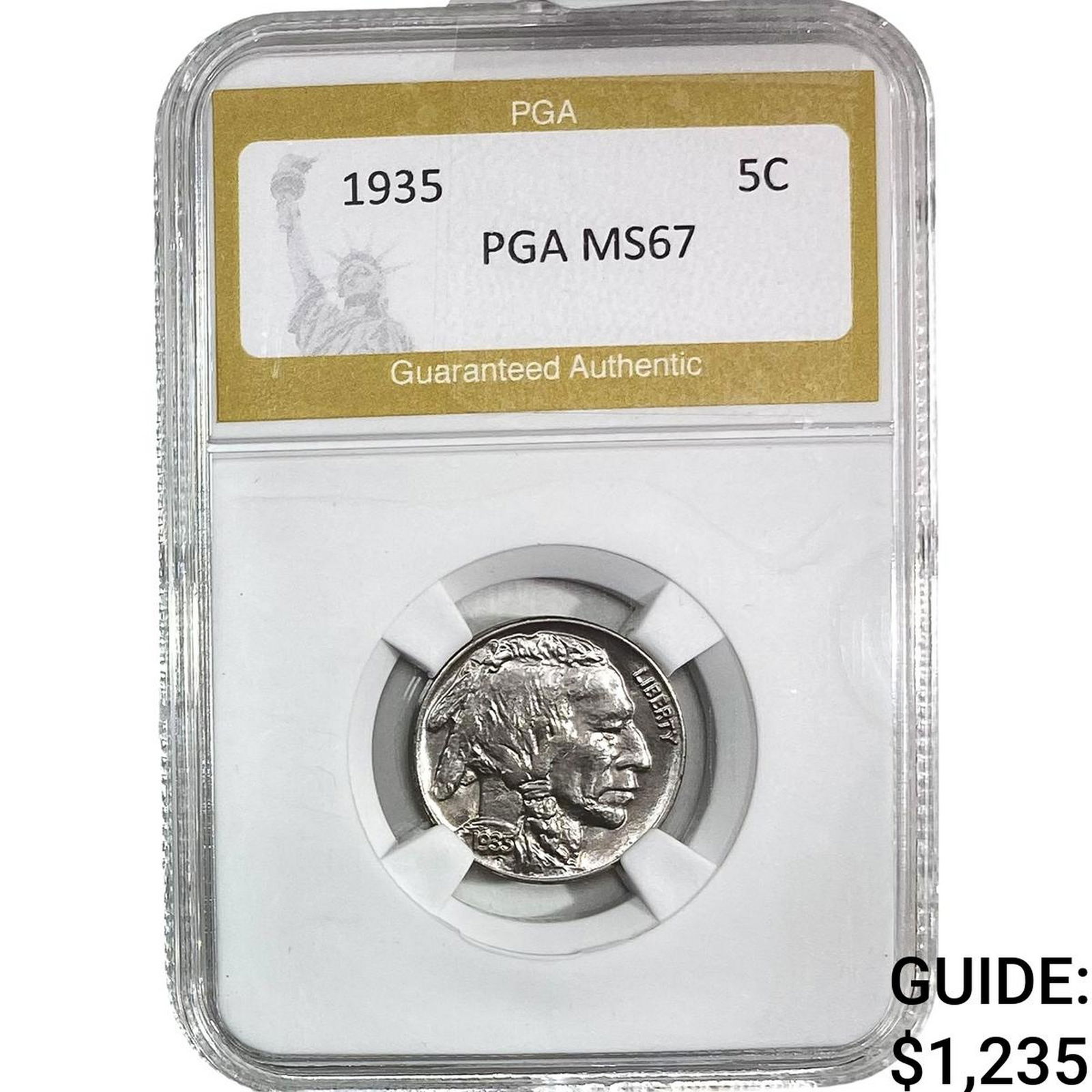 1935 Buffalo Nickel PGA MS67 (1 of 2)