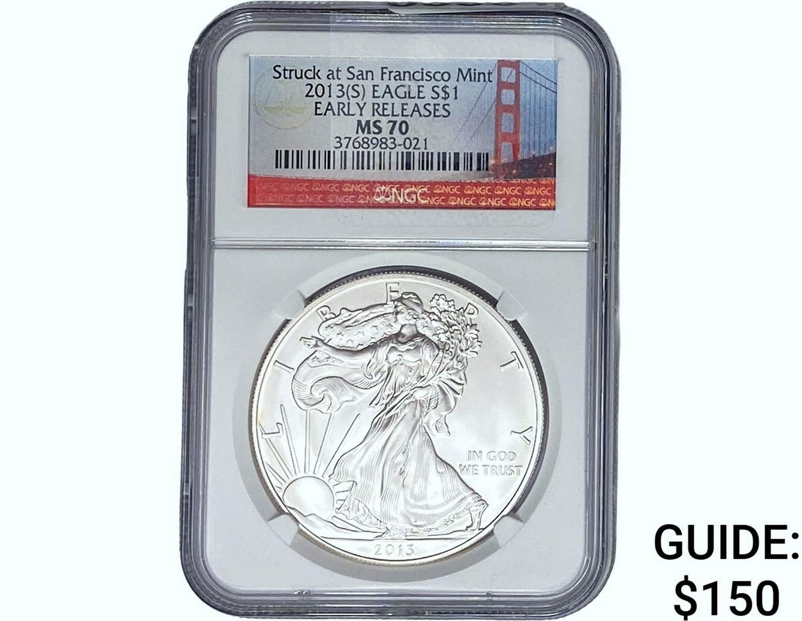 2013-S Silver Eagle NGC MS70 (1 of 2)