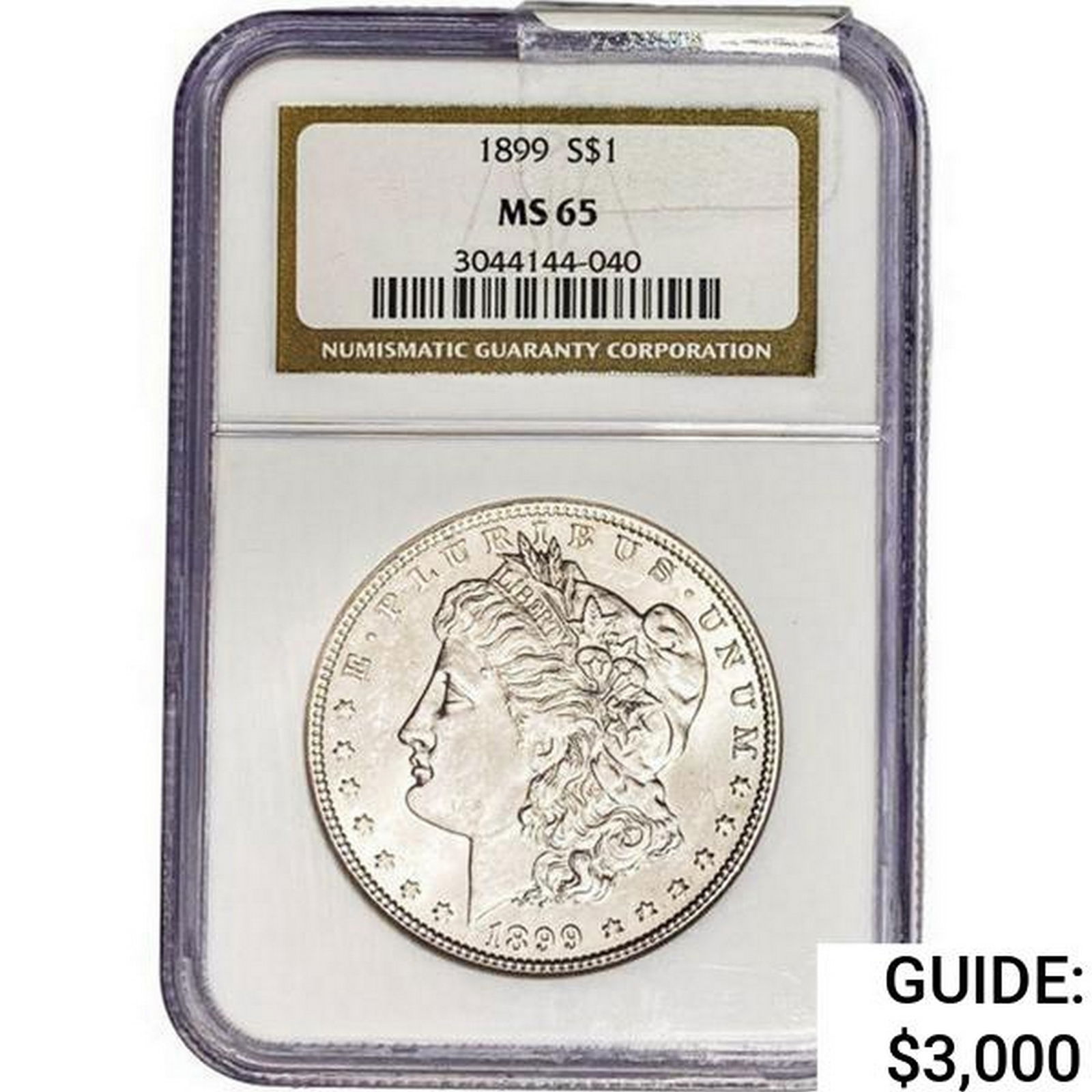 1899 Morgan Silver Dollar NGC MS65 (1 of 2)