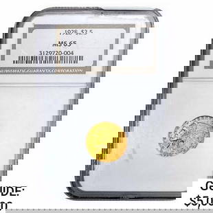 1928 $2.50 Gold Quarter Eagle NGC MS65: 1928 $2.50 Gold Quarter Eagle NGC MS65