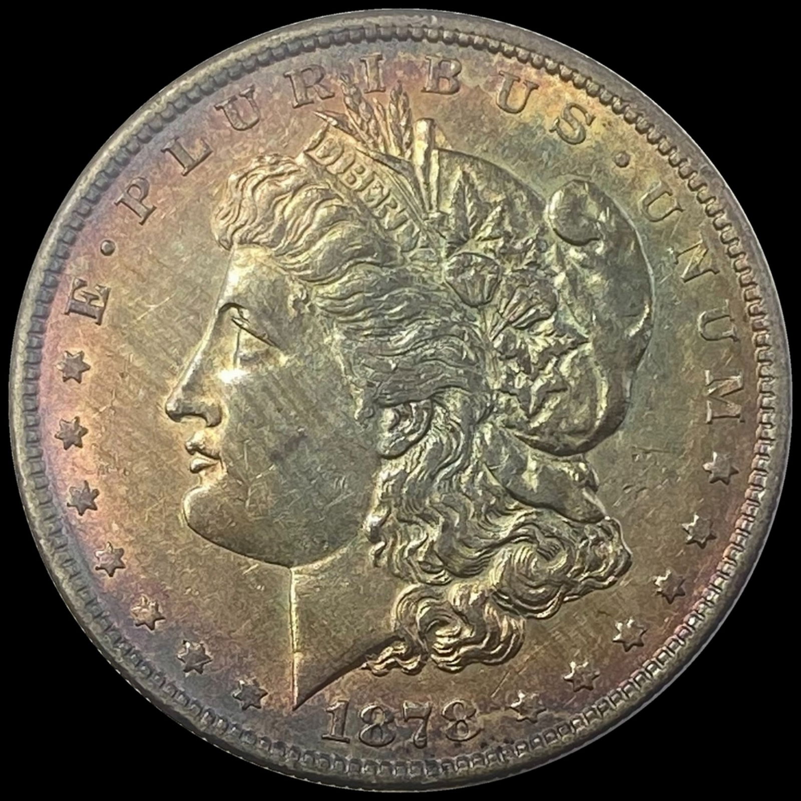 1878 7/8TF Morgan Silver Dollar CLOSELY UNCIRCULATED (1 of 2)