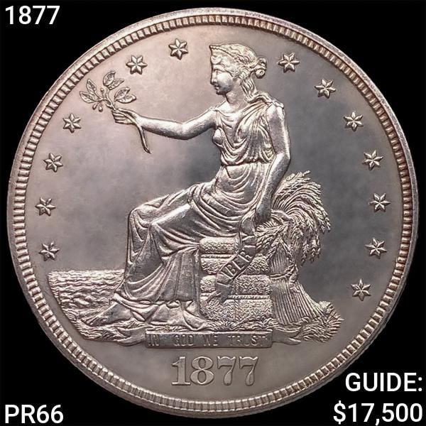 1877 Silver Trade Dollar SUPERB GEM PROOF (1 of 2)