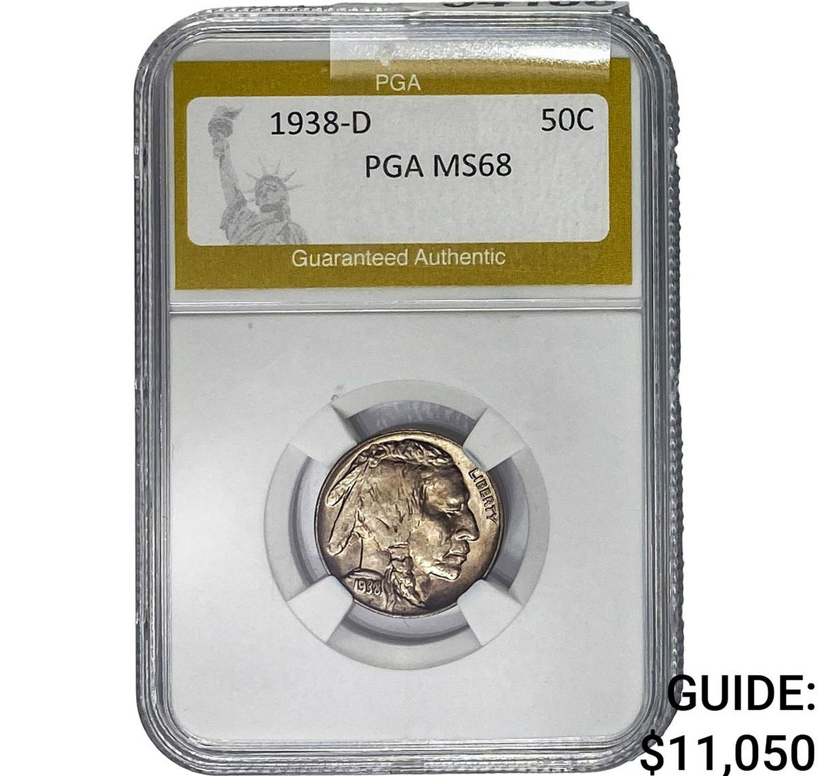 1938-D Buffalo Nickel PGA MS68 (1 of 2)