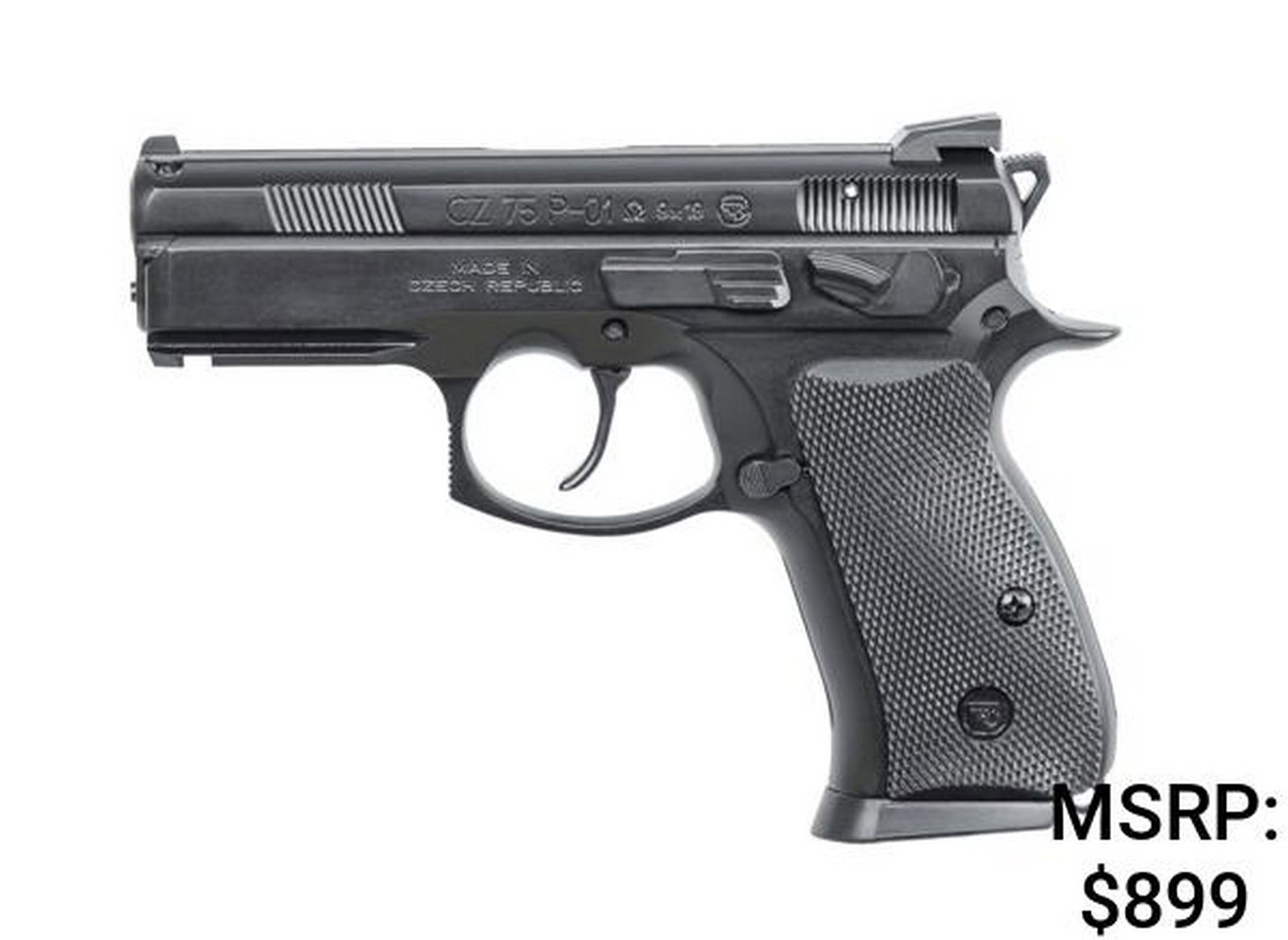CZ-USA CZ75 P-01 9mm Pistol: CZ-USA CZ75 P-01 9mm Pistol