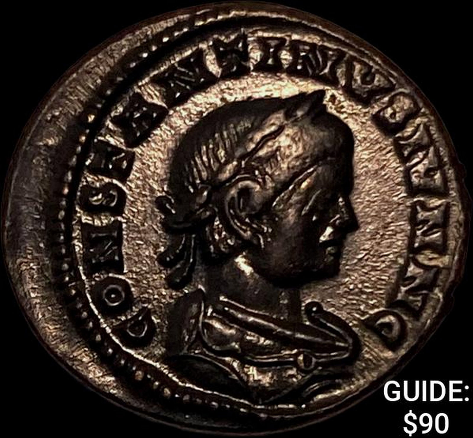 Roman Constantine II, 337-340 BI Nummus CHOICE AU: Roman Constantine II, 337-340 BI Nummus CHOICE AU