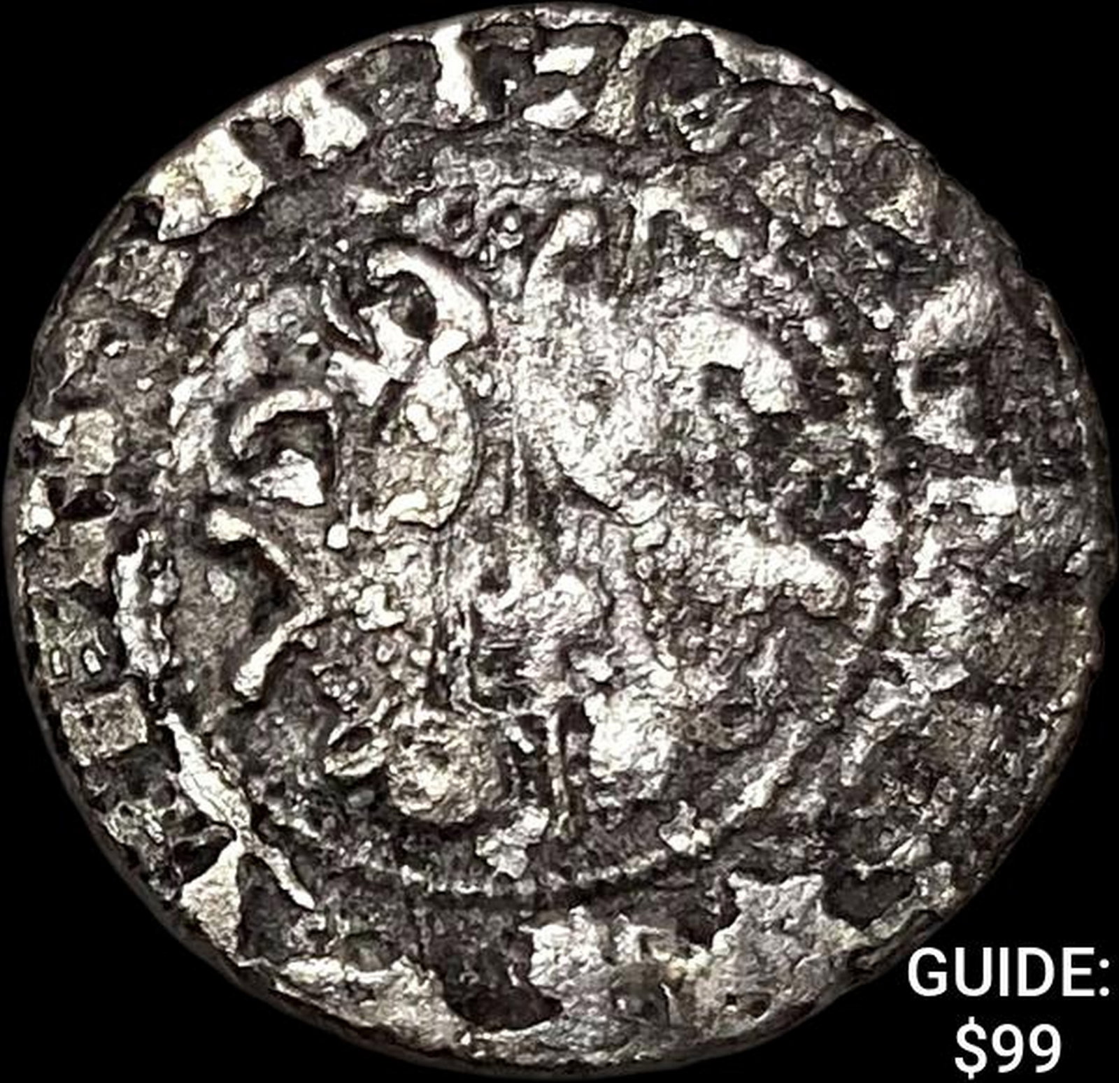 Armenia Levon I, 1198-1219 Silver Coronation Tram NEARLY UNCIRCULATED: Armenia Levon I, 1198-1219 Silver Coronation Tram NEARLY UNCIRCULATED
