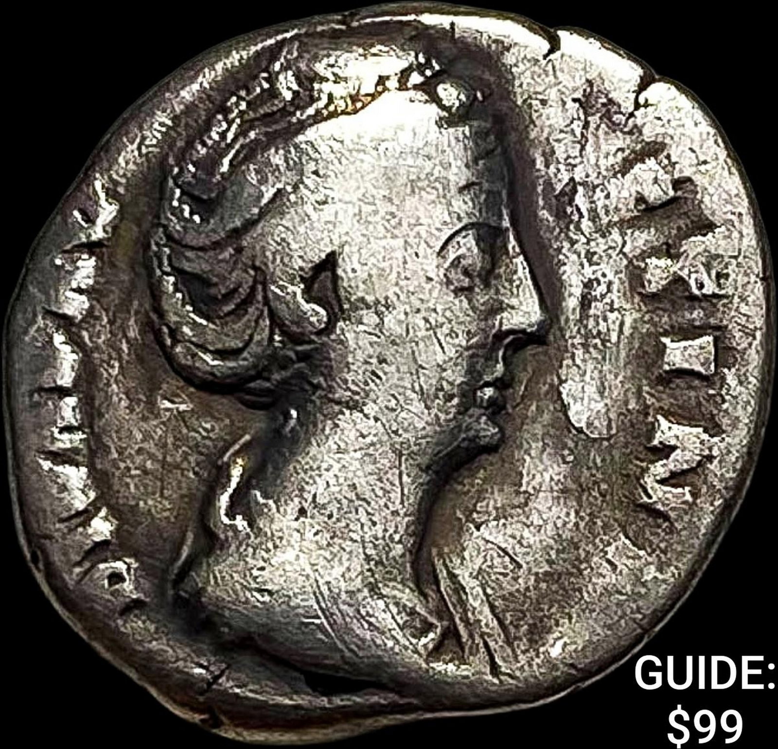 Roman Faustina Sr. 138-141 AD Silver Denarius NEARLY UNCIRCULATED: Roman Faustina Sr. 138-141 AD Silver Denarius NEARLY UNCIRCULATED