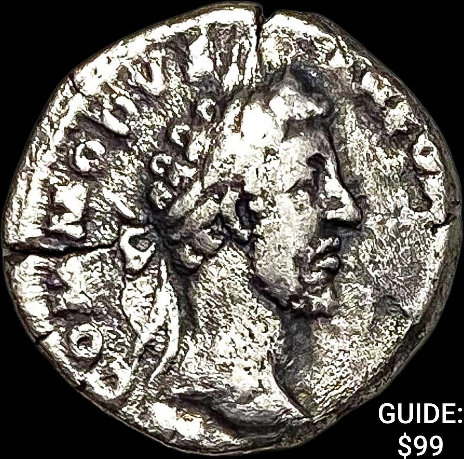 Roman Commodus 177-192 Silver Denarius NEARLY UNCIRCULATED: Roman Commodus 177-192 Silver Denarius NEARLY UNCIRCULATED