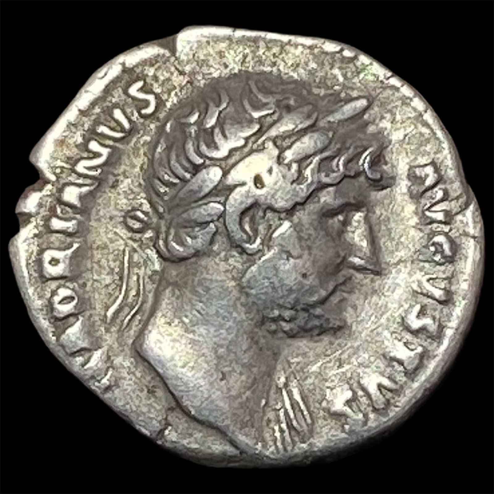 Roman Hadrian 117-138 AD Silver Denarius CLOSELY UNCIRCULATED: Roman Hadrian 117-138 AD Silver Denarius CLOSELY UNCIRCULATED