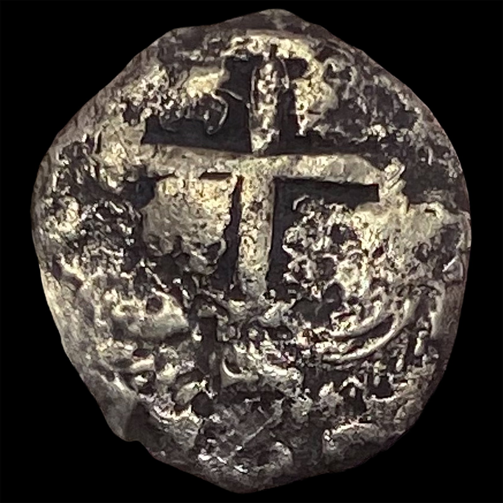1500-1600s Spanish Empire SIlver 1 Reales Cob NEARLY UNCIRCULATED: 1500-1600s Spanish Empire SIlver 1 Reales Cob NEARLY UNCIRCULATED