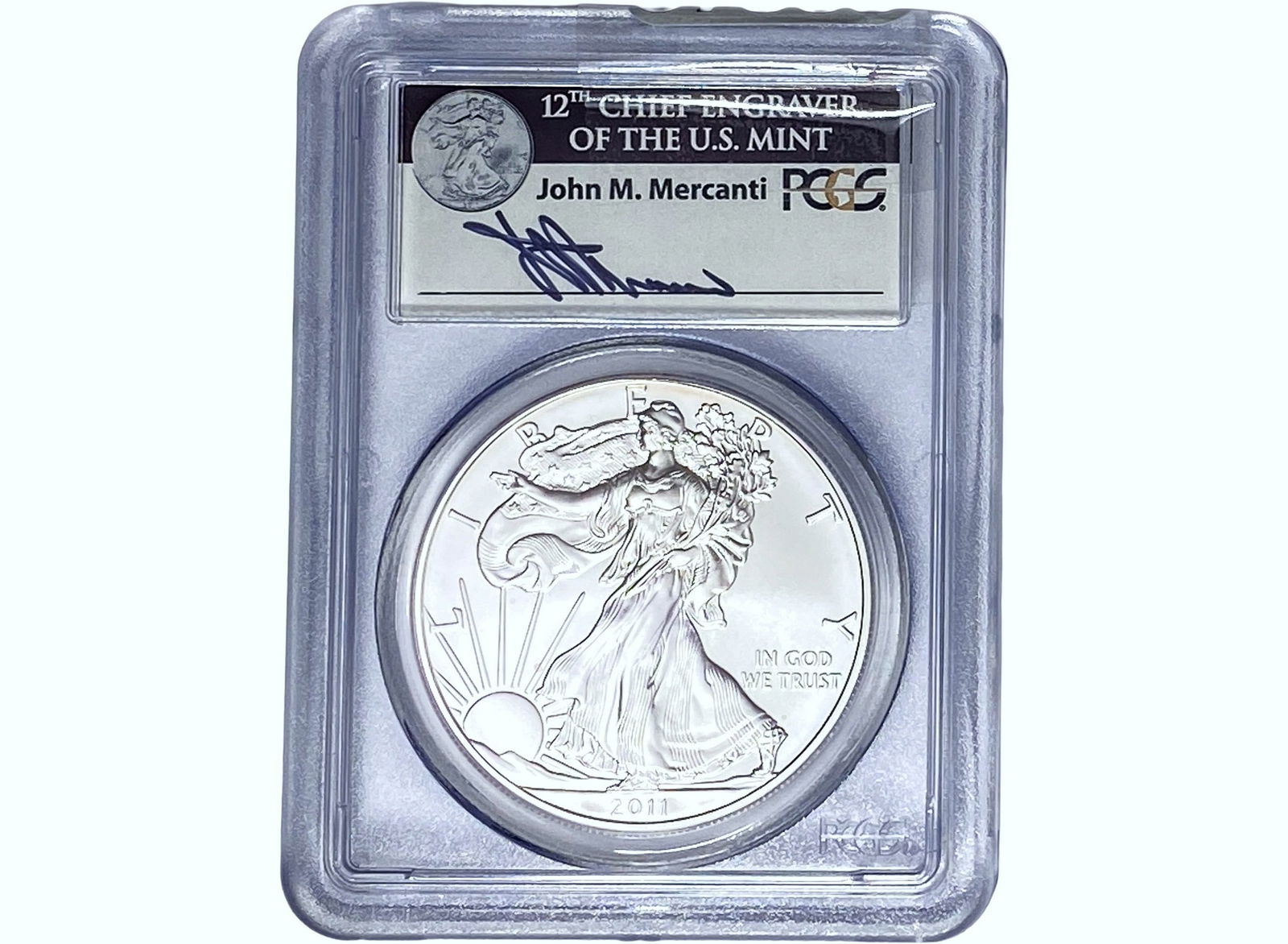2011-W Silver Eagle PCGS MS70 25th Anniv. (1 of 2)