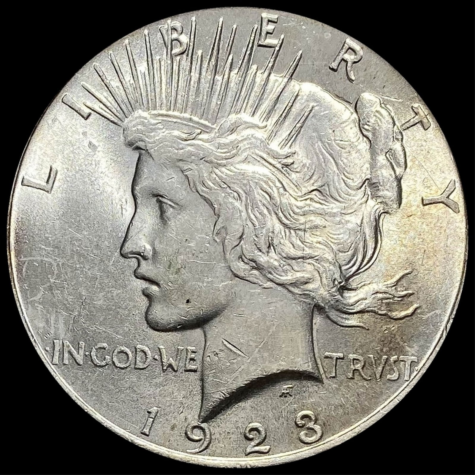1923 Silver Peace Dollar GEM BU (1 of 2)