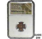 Eastern Roman Valens AD 364-378 AE3 Nummus NGC