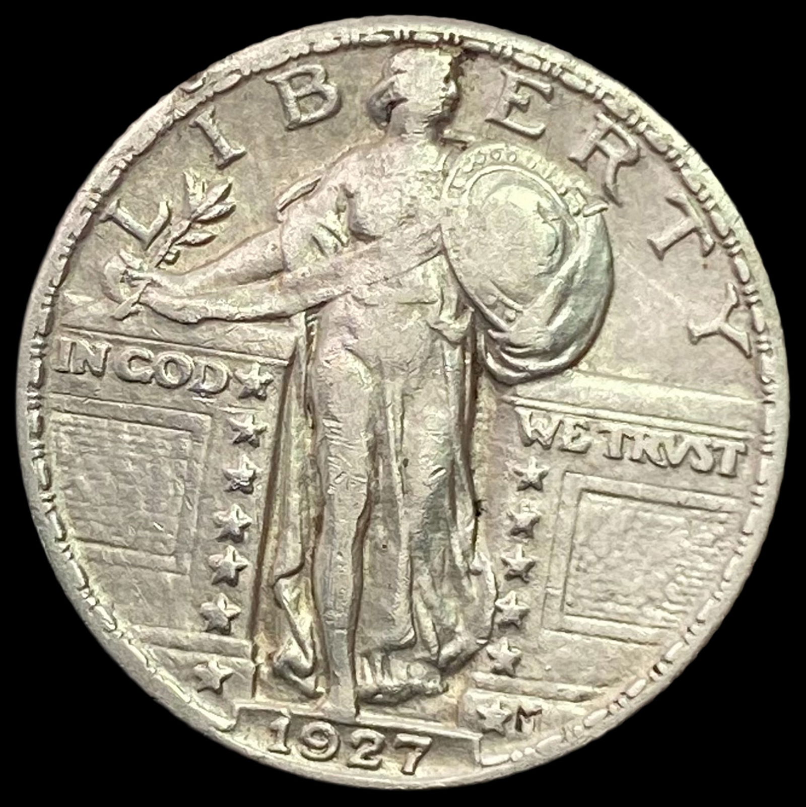 1927 Standing Liberty Quarter CLOSELY UNCIRCULATED (1 of 2)