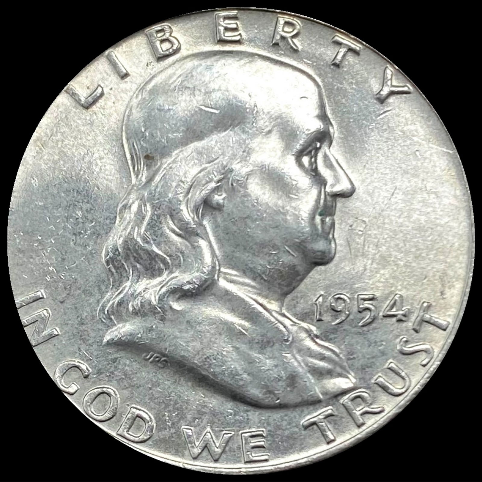 1954-D Franklin Half Dollar UNCIRCULATED (1 of 2)