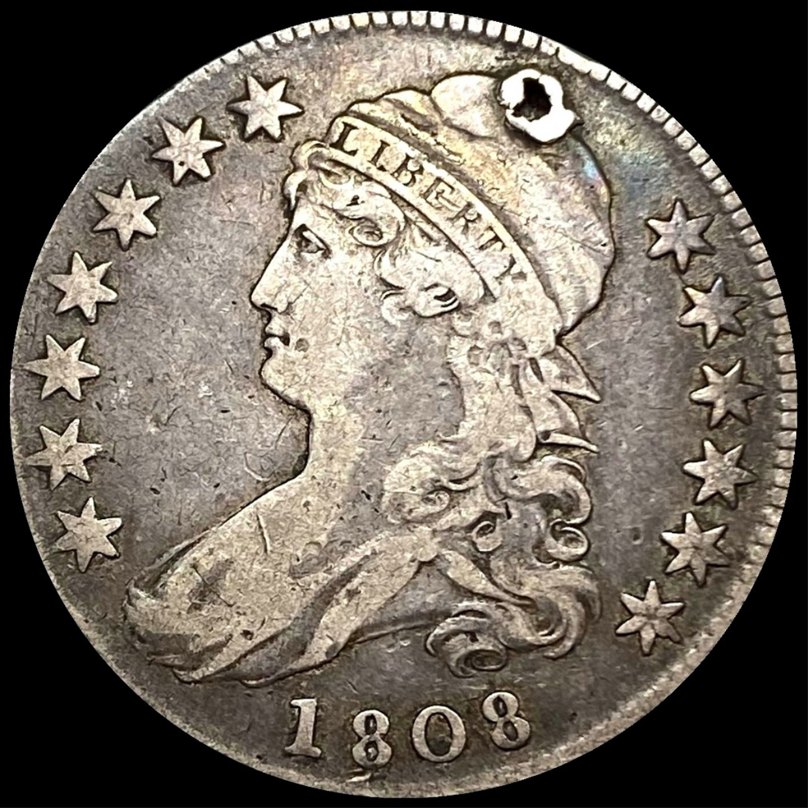 1808 Capped Bust Half Dollar HIGH GRADE (1 of 2)