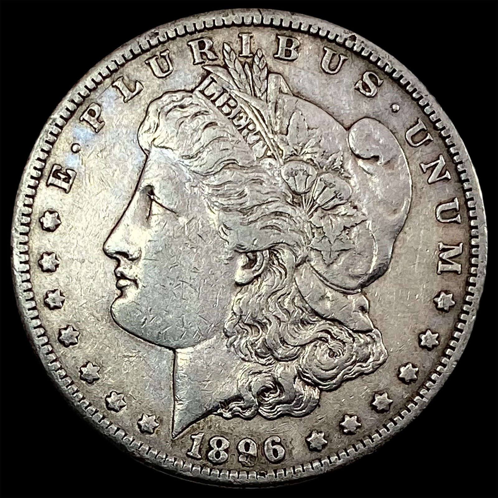 1896-S Silver Morgan Dollar NEARLY UNCIRCULATED (1 of 2)