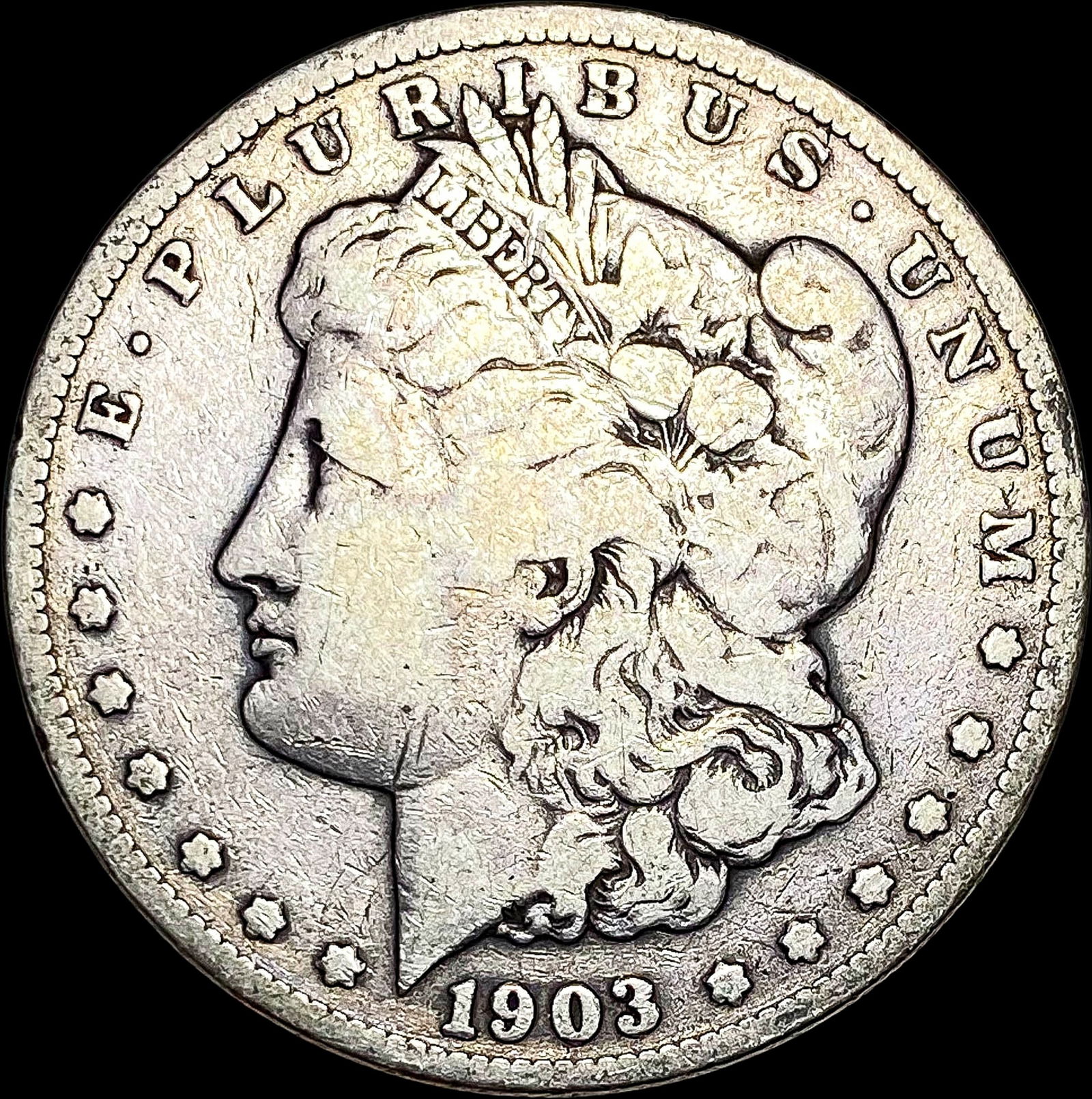 1903-S Silver Morgan Dollar NICELY CIRCULATED (1 of 2)