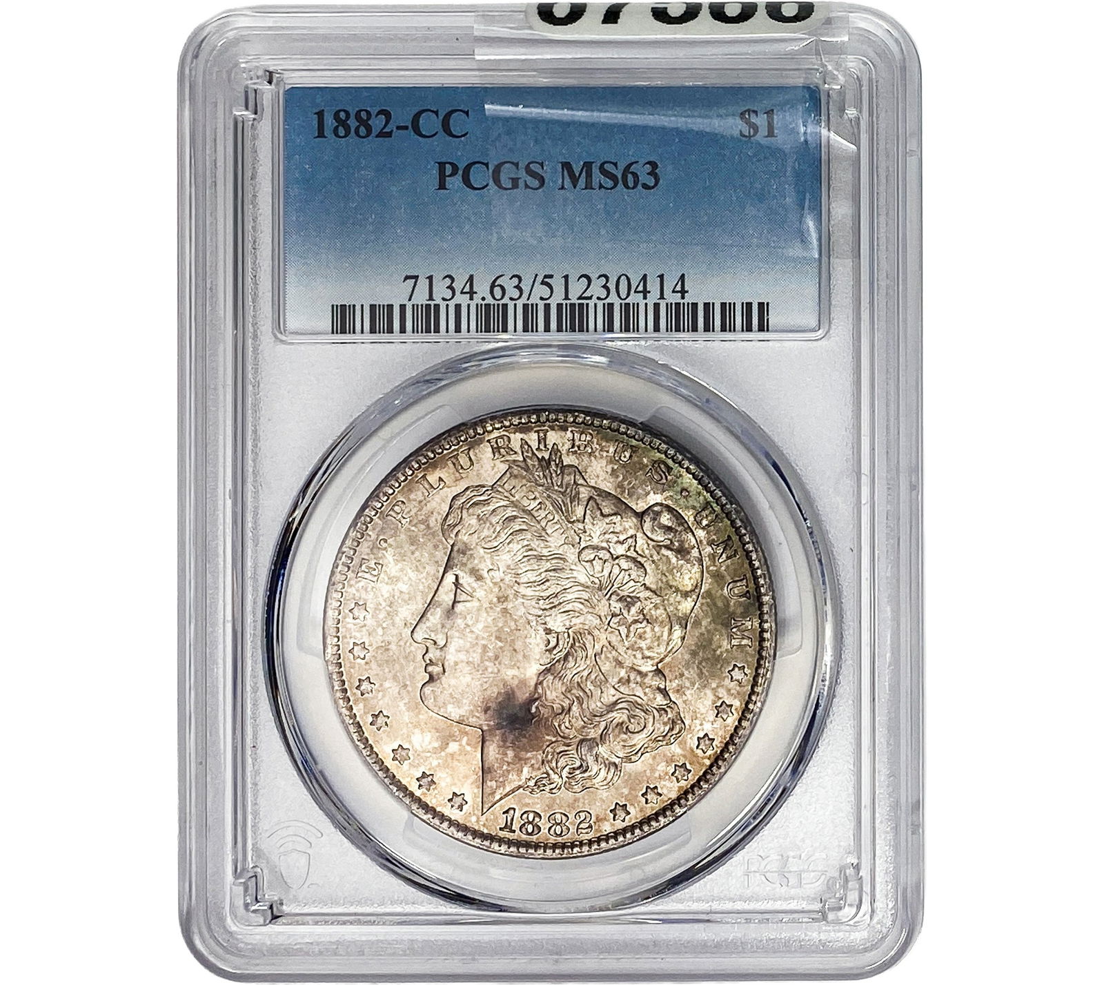 1882-CC Morgan Silver Dollar PCGS MS63 (1 of 2)