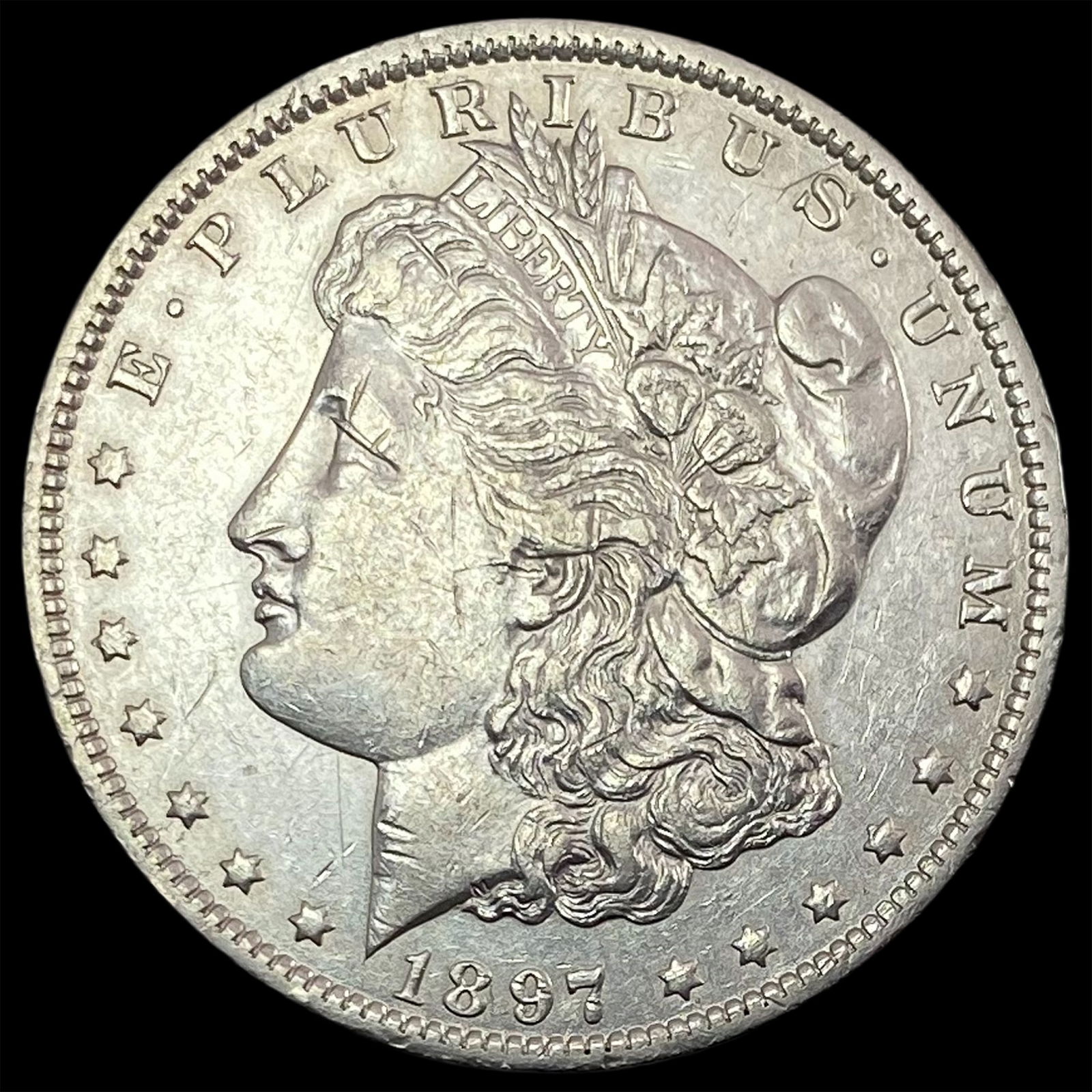 1897-O Silver Morgan Dollar CLOSELY UNCIRCULATED (1 of 2)