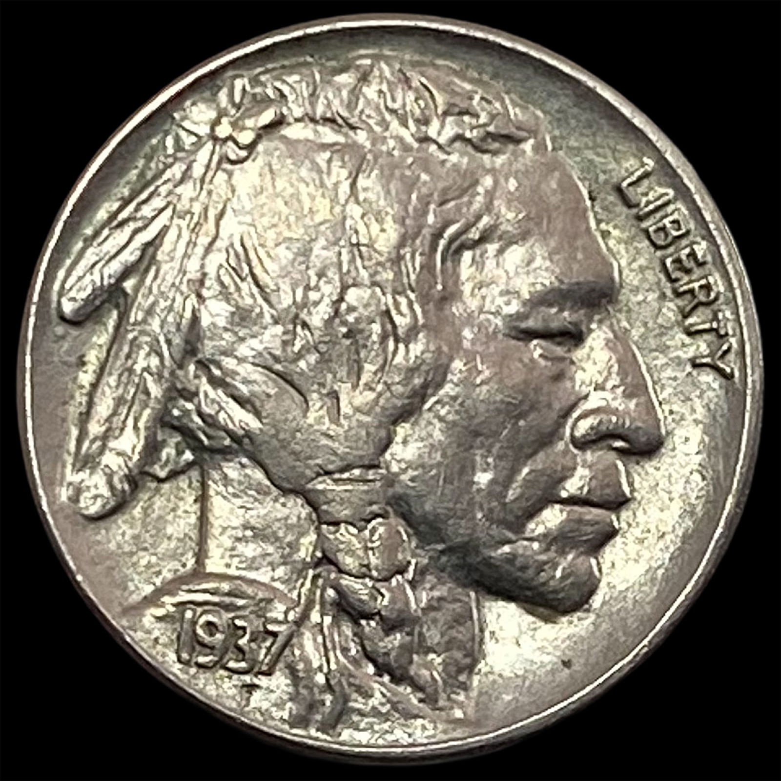 1937 Buffalo Nickel CHOICE BU (1 of 2)
