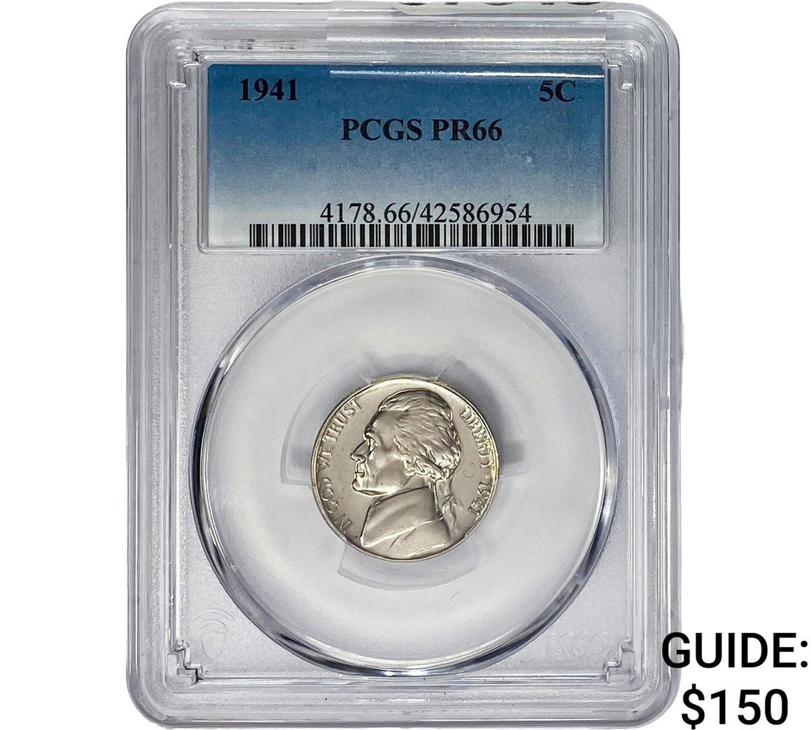 1941 Jefferson Nickel PCGS PR66 (1 of 2)