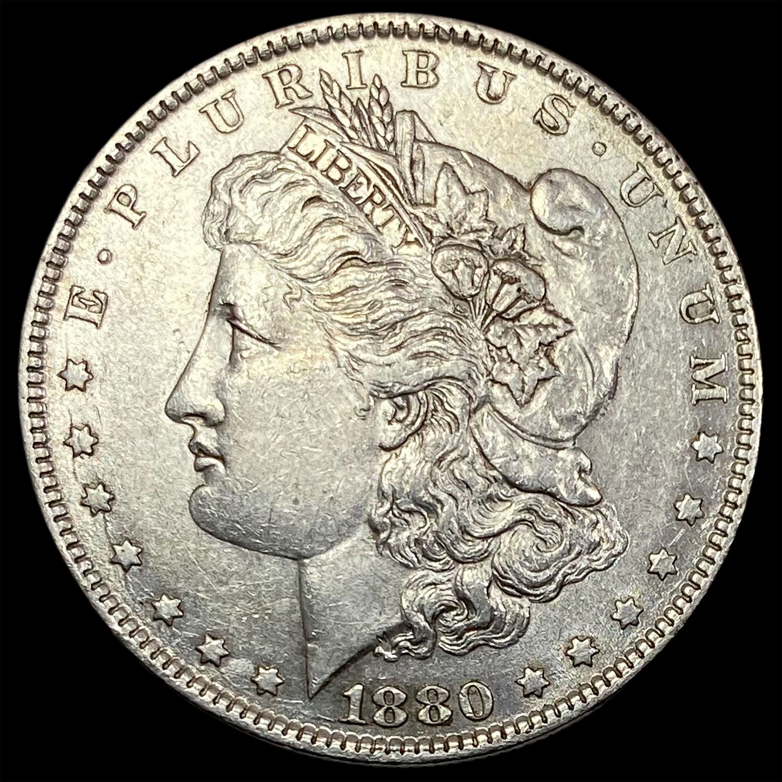 1880-O Silver Morgan Dollar CLOSELY UNCIRCULATED (1 of 2)