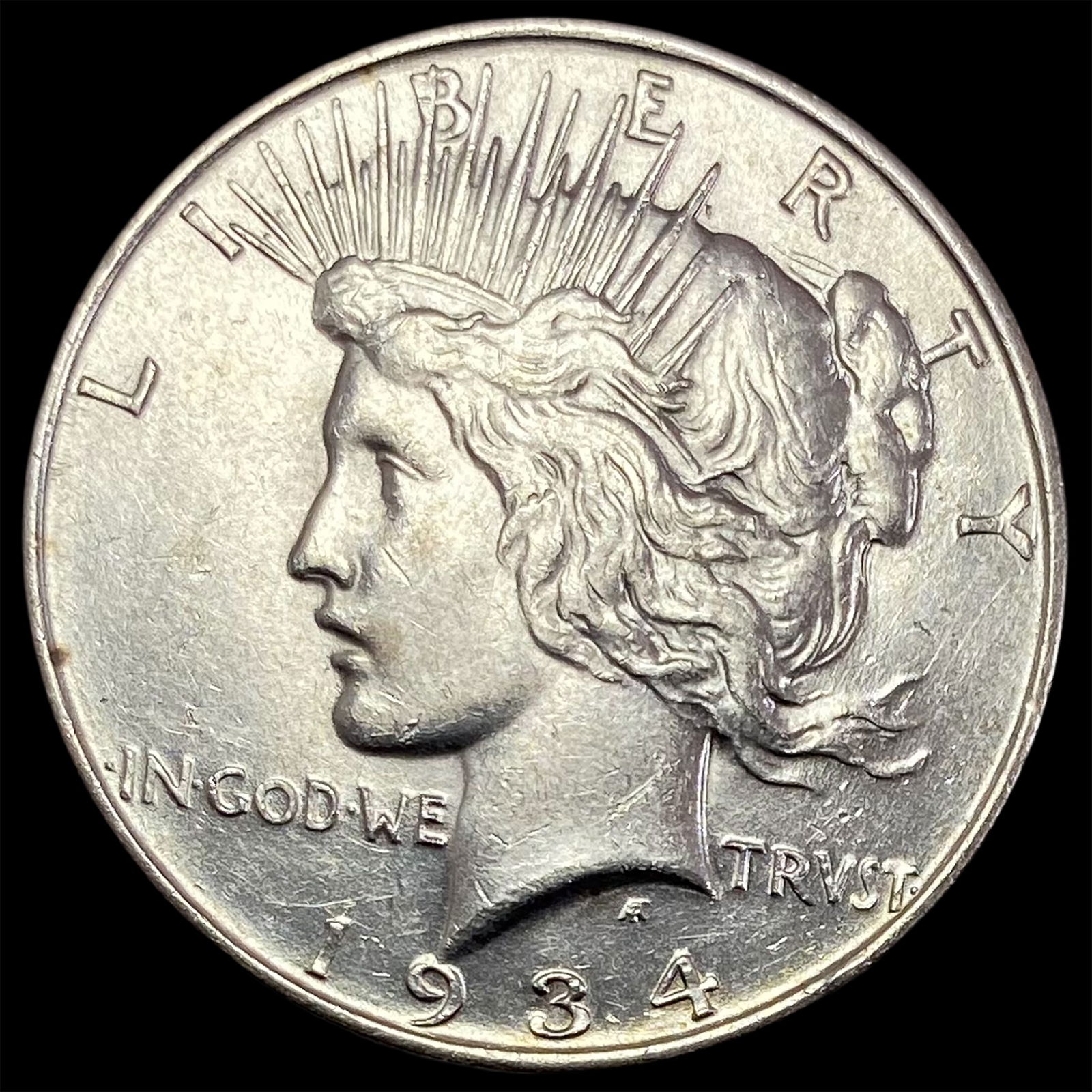 1934-S Silver Peace Dollar UNCIRCULATED (1 of 2)
