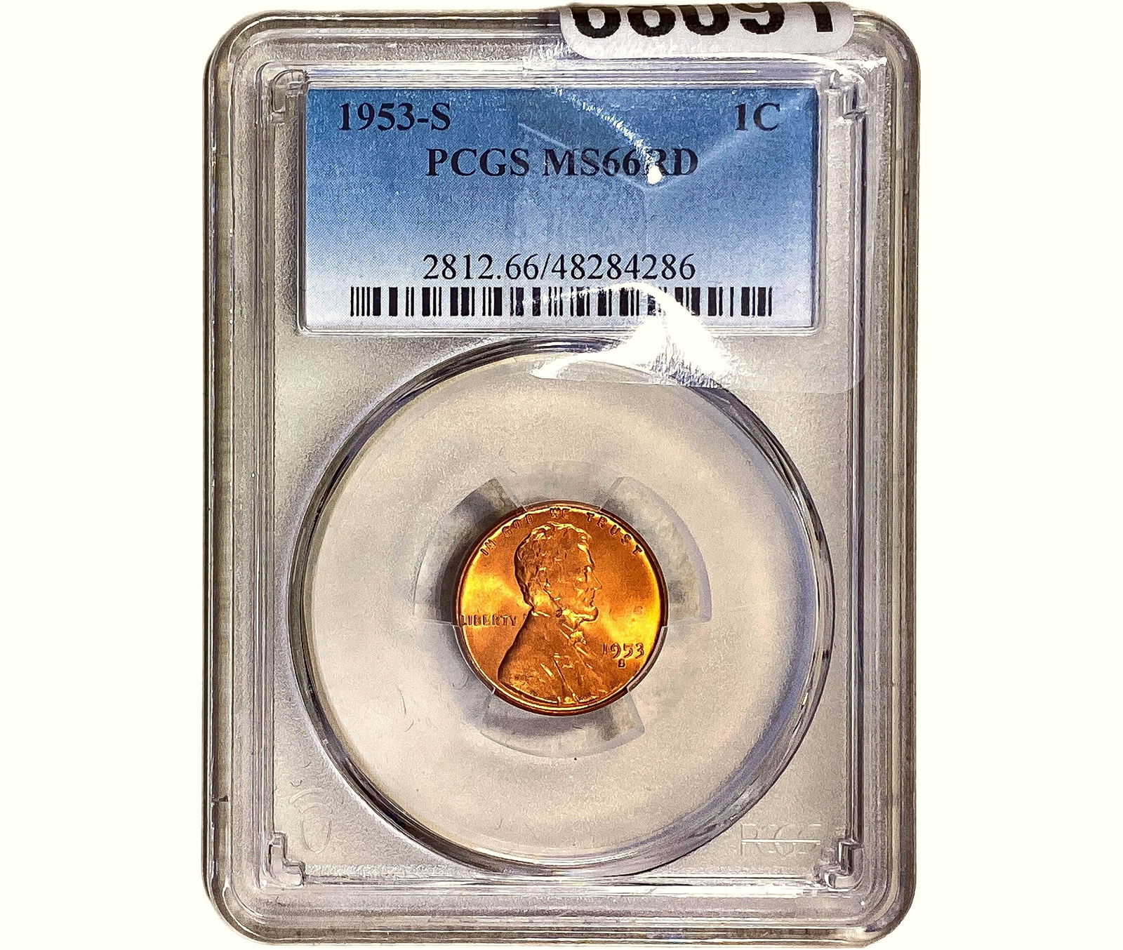 1953-S Wheat Cent PCGS MS66 RD (1 of 2)