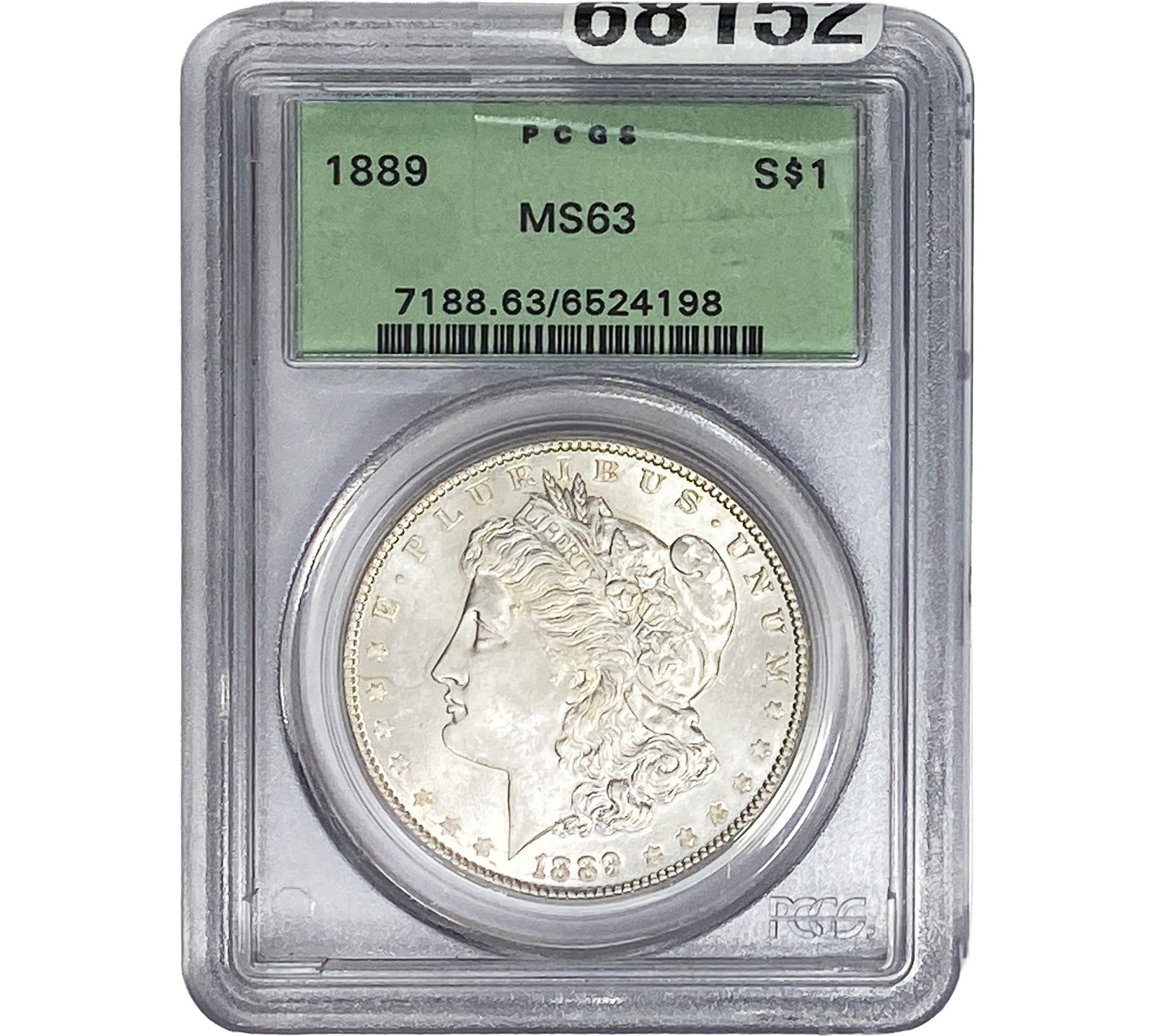 1889 Morgan Silver Dollar OGH PCGS MS63  (1 of 2)