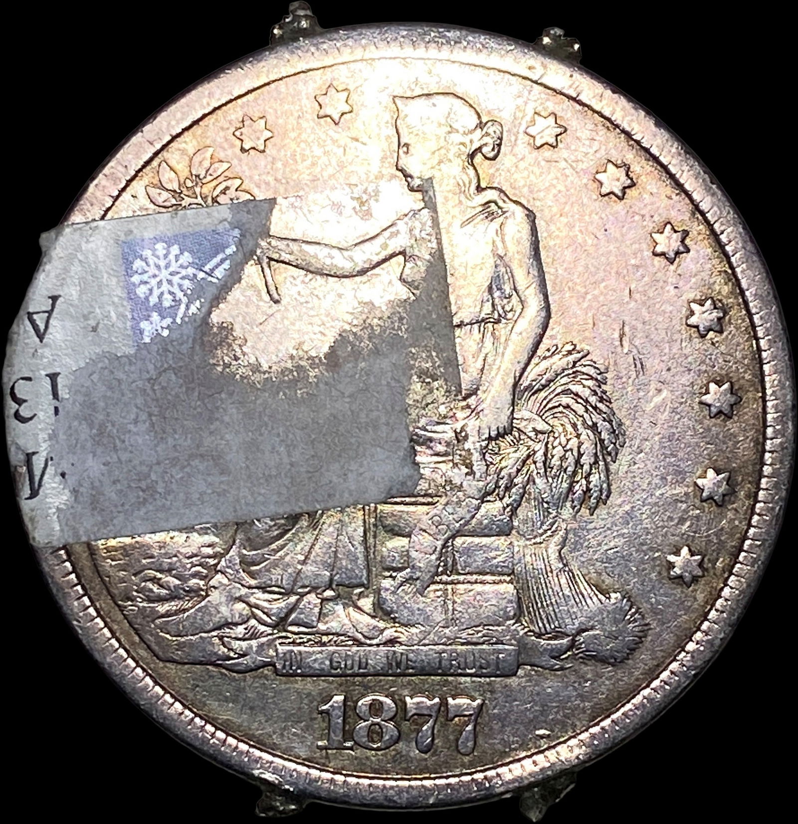 1877 Silver Trade Dollar NICELY CIRCULATED (1 of 2)