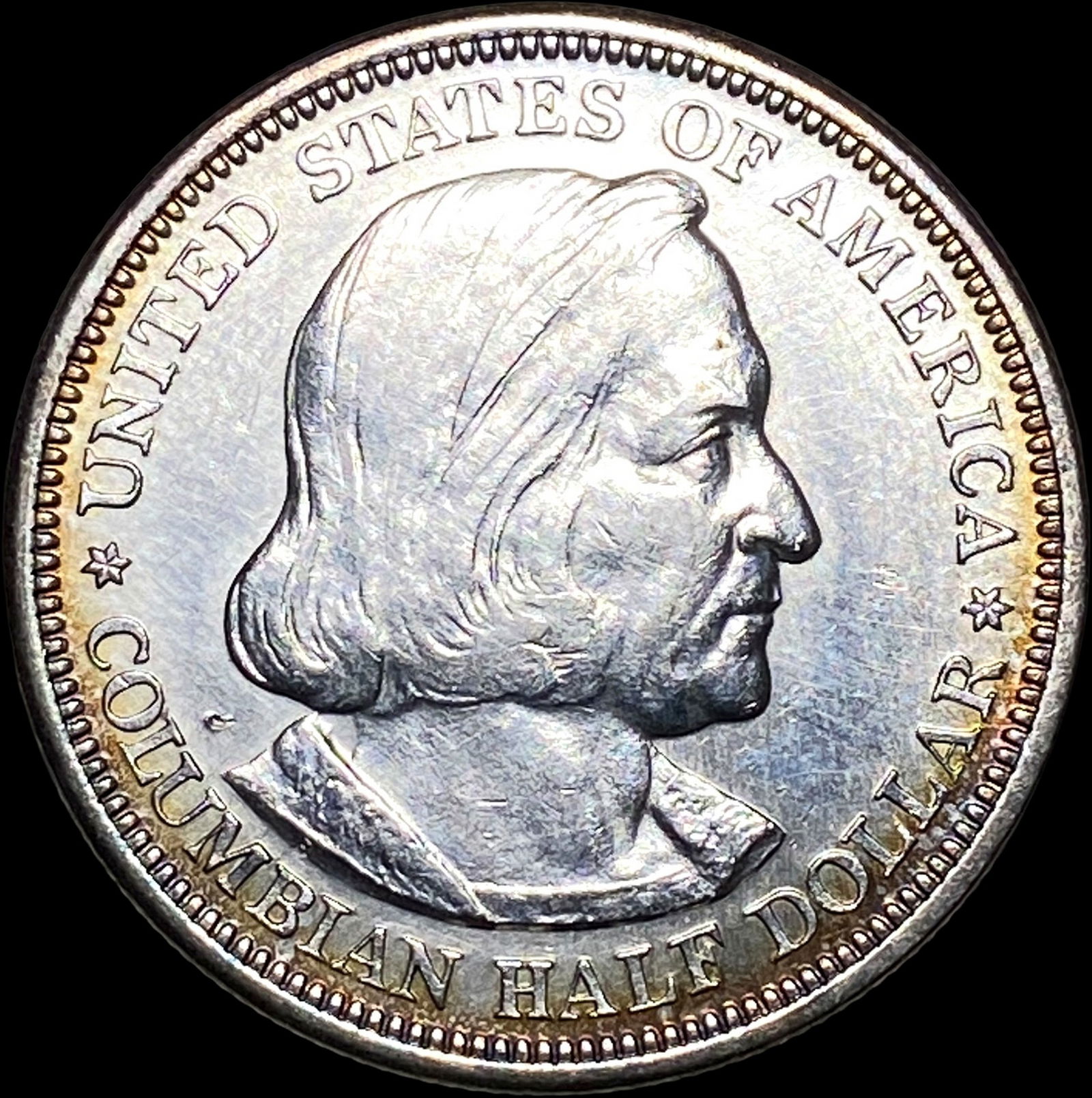 1892 Columbian Exposition Half Dollar CLOSELY UNCIRCULATED (1 of 2)