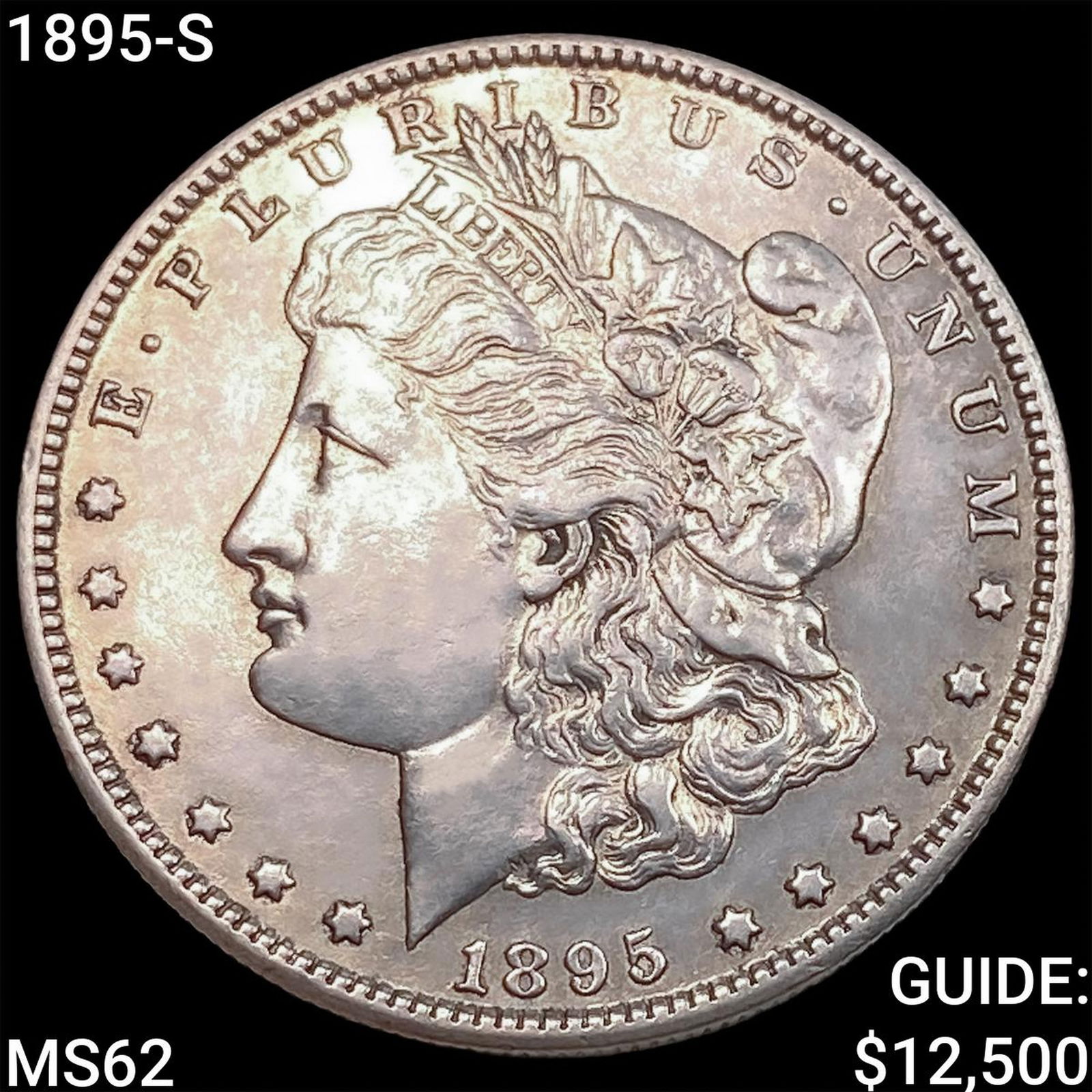1895-S Morgan Silver Dollar UNCIRCULATED: 1895-S Morgan Silver Dollar UNCIRCULATED