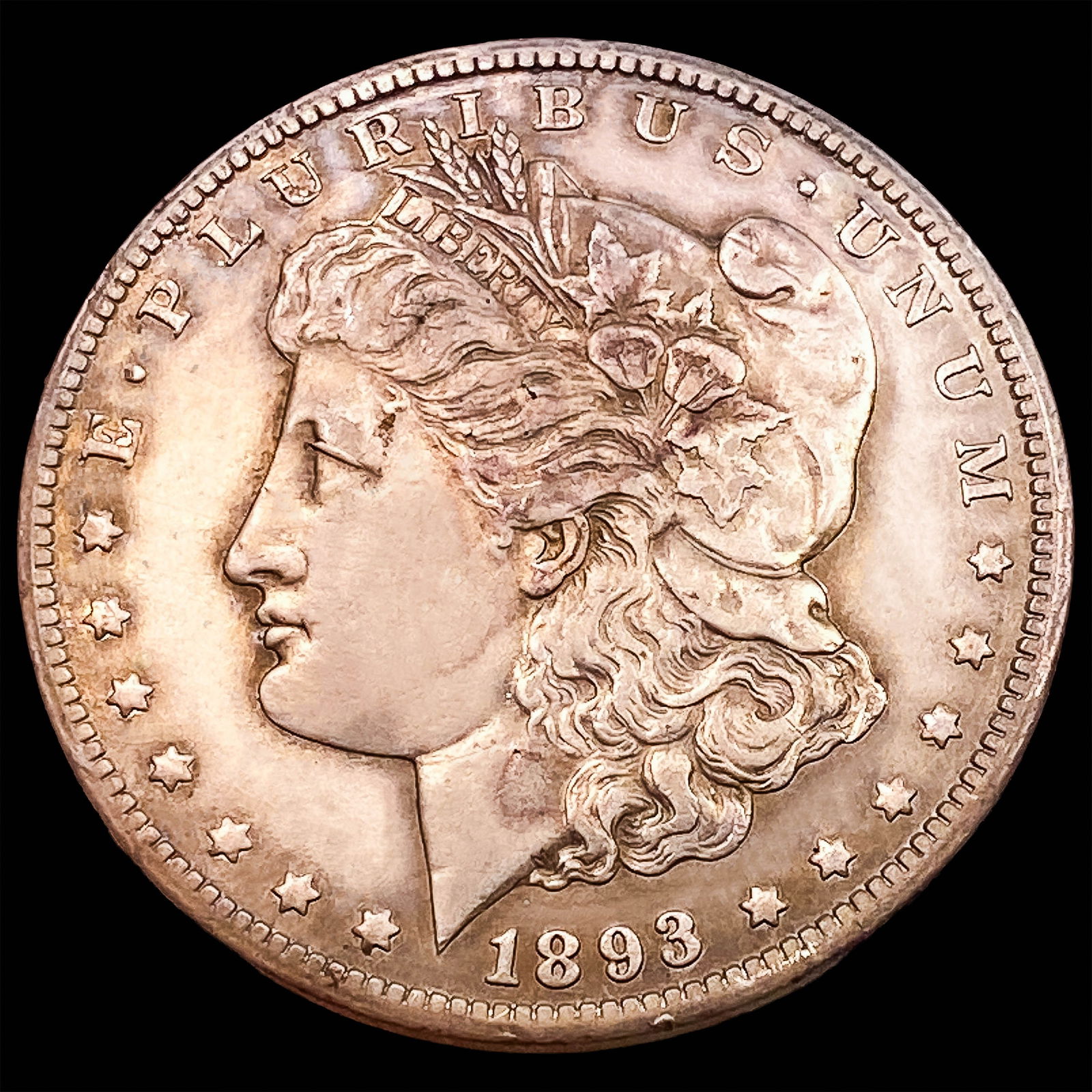 1893-CC Morgan Silver Dollar HIGH GRADE (1 of 2)