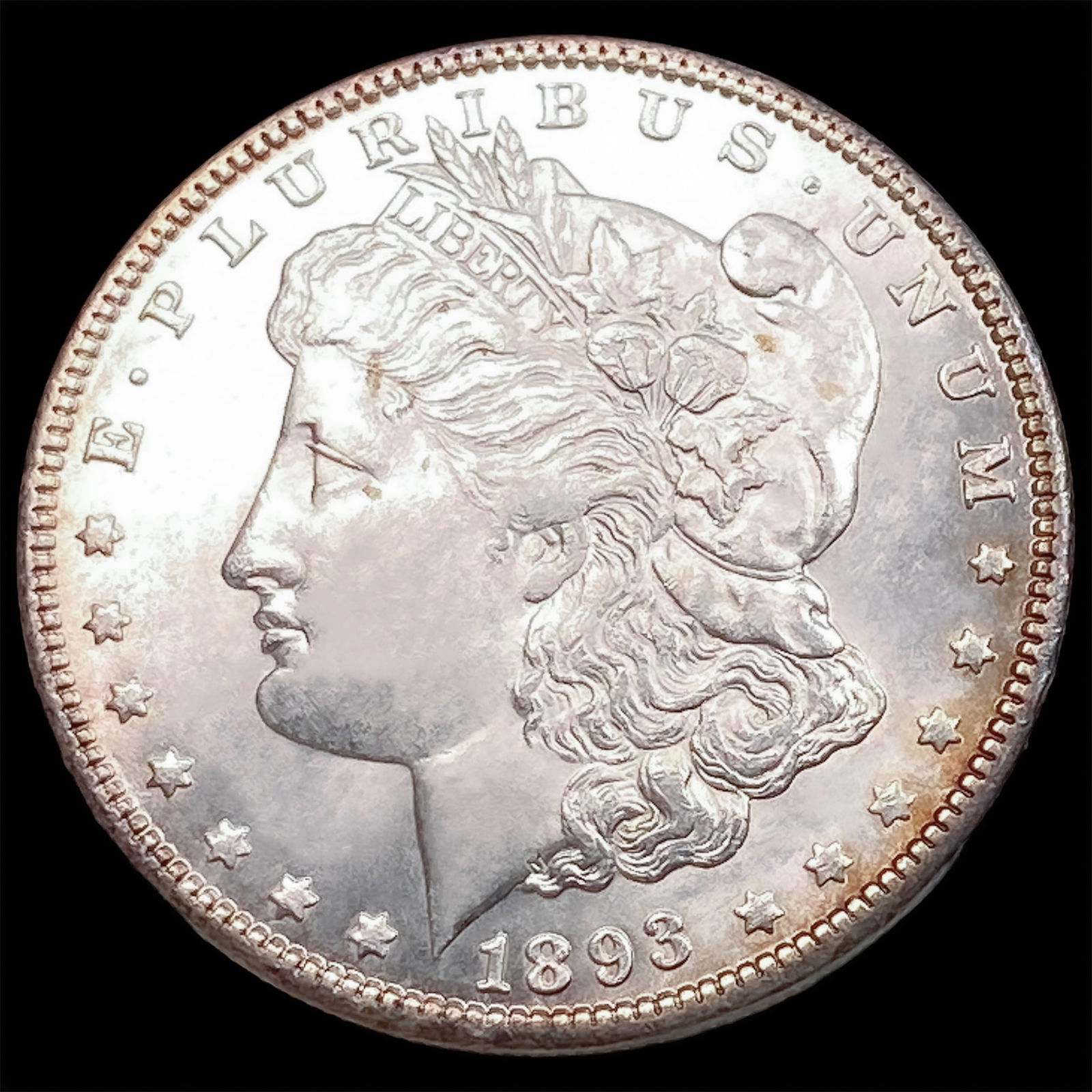 1893 Morgan Silver Dollar CHOICE BU (1 of 2)