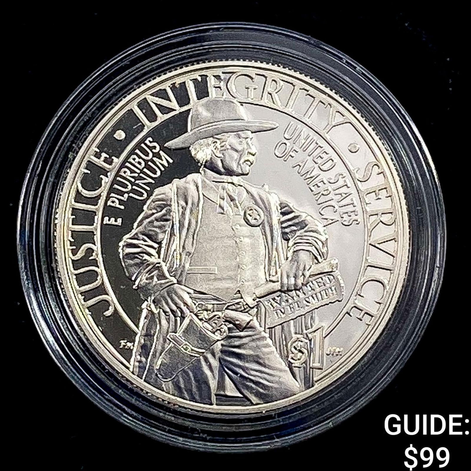 2015 US Marshals 225th Anniversary Silver Dollar (1 of 3)