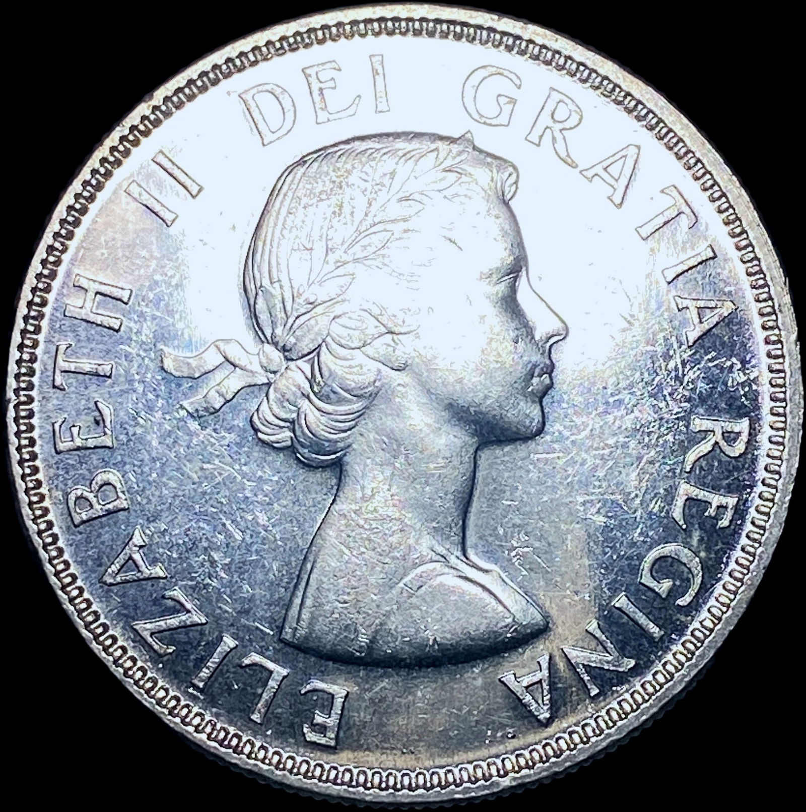 1955 Silver Dollar Canada CHOICE BU (1 of 2)