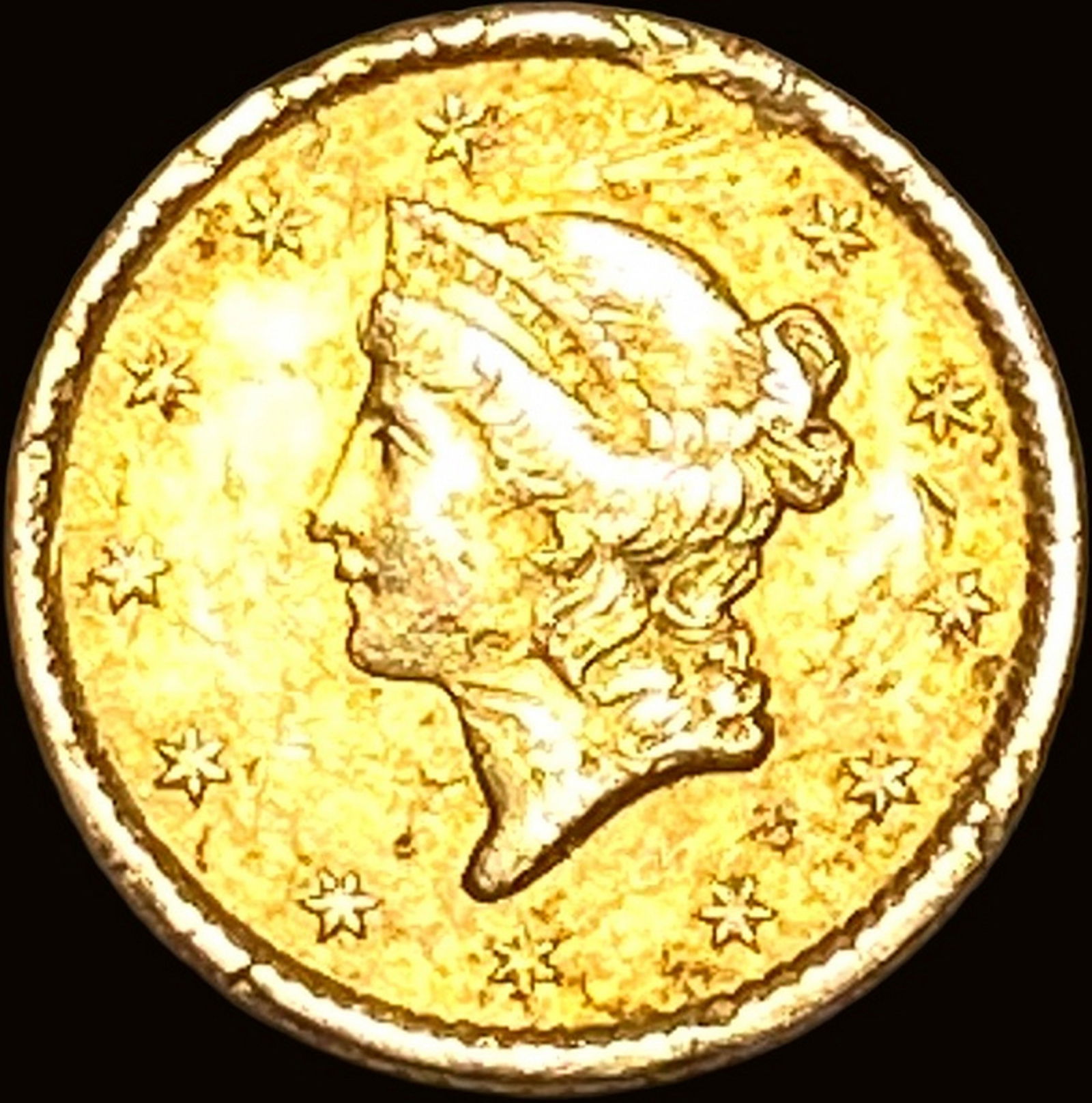 1850 Gold $1 Type 1 HIGH GRADE (1 of 2)
