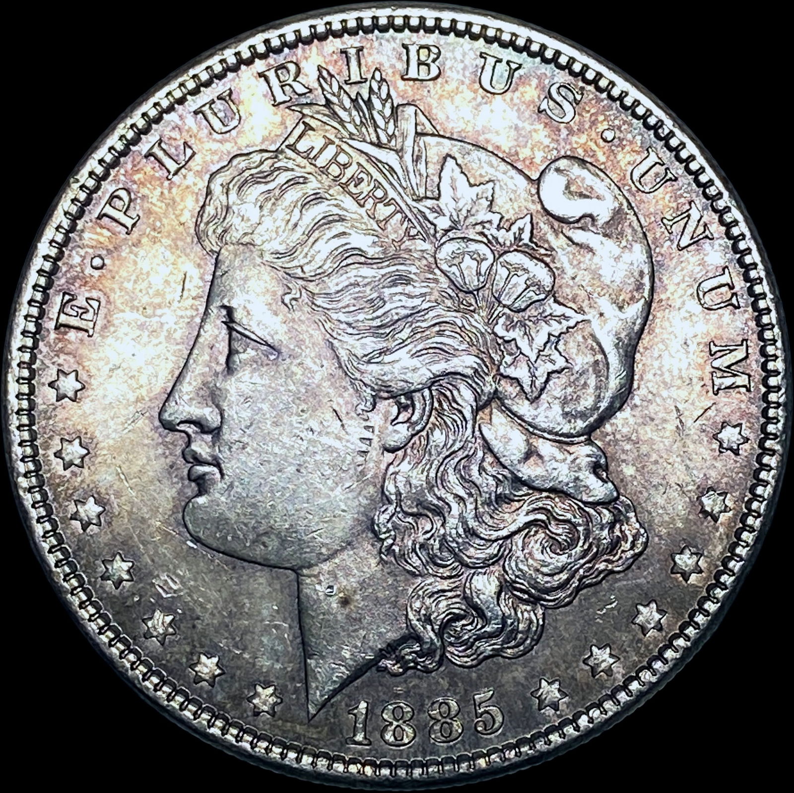 1885 Silver Morgan Dollar CHOICE BU (1 of 2)