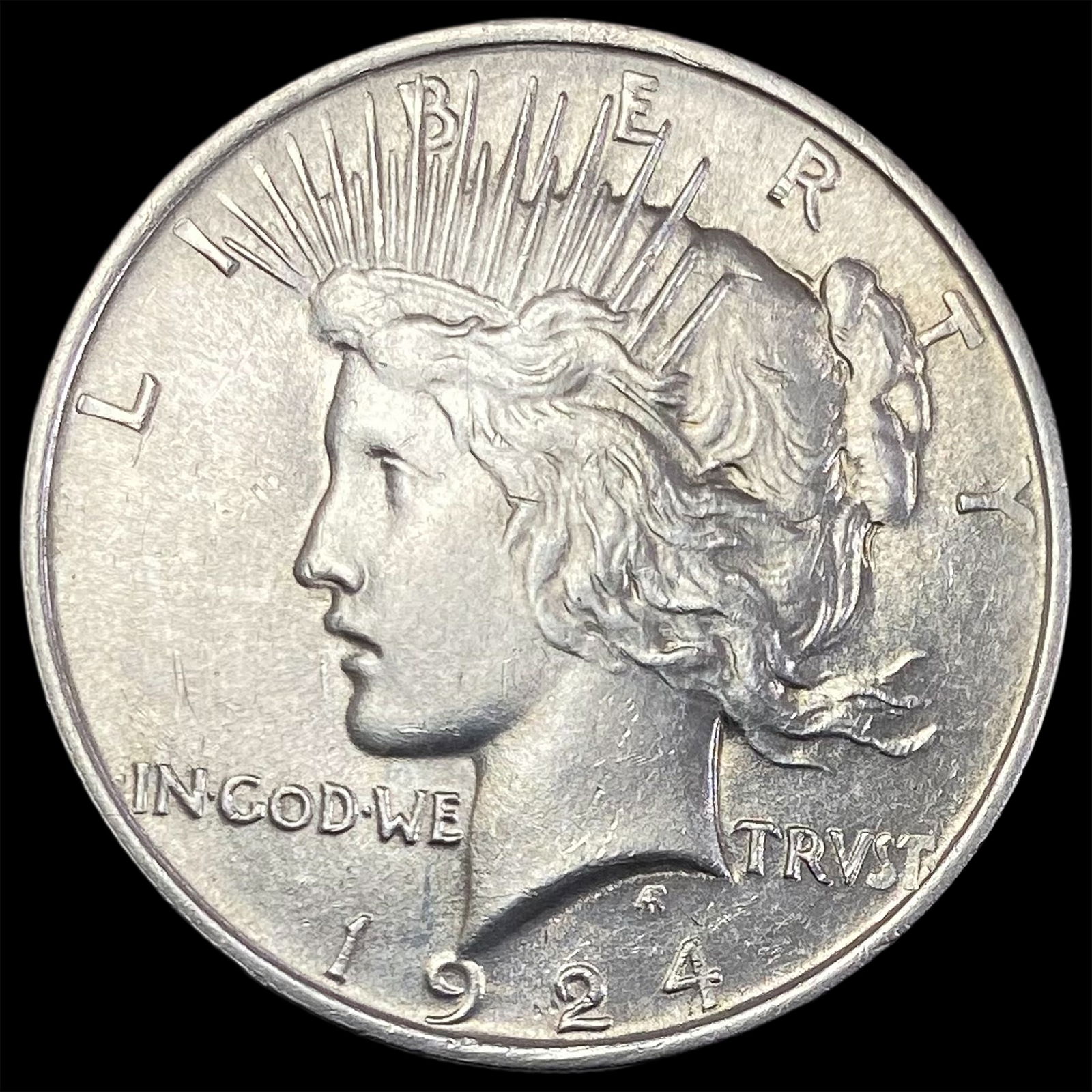 1924 Silver Peace Dollar UNCIRCULATED (1 of 2)