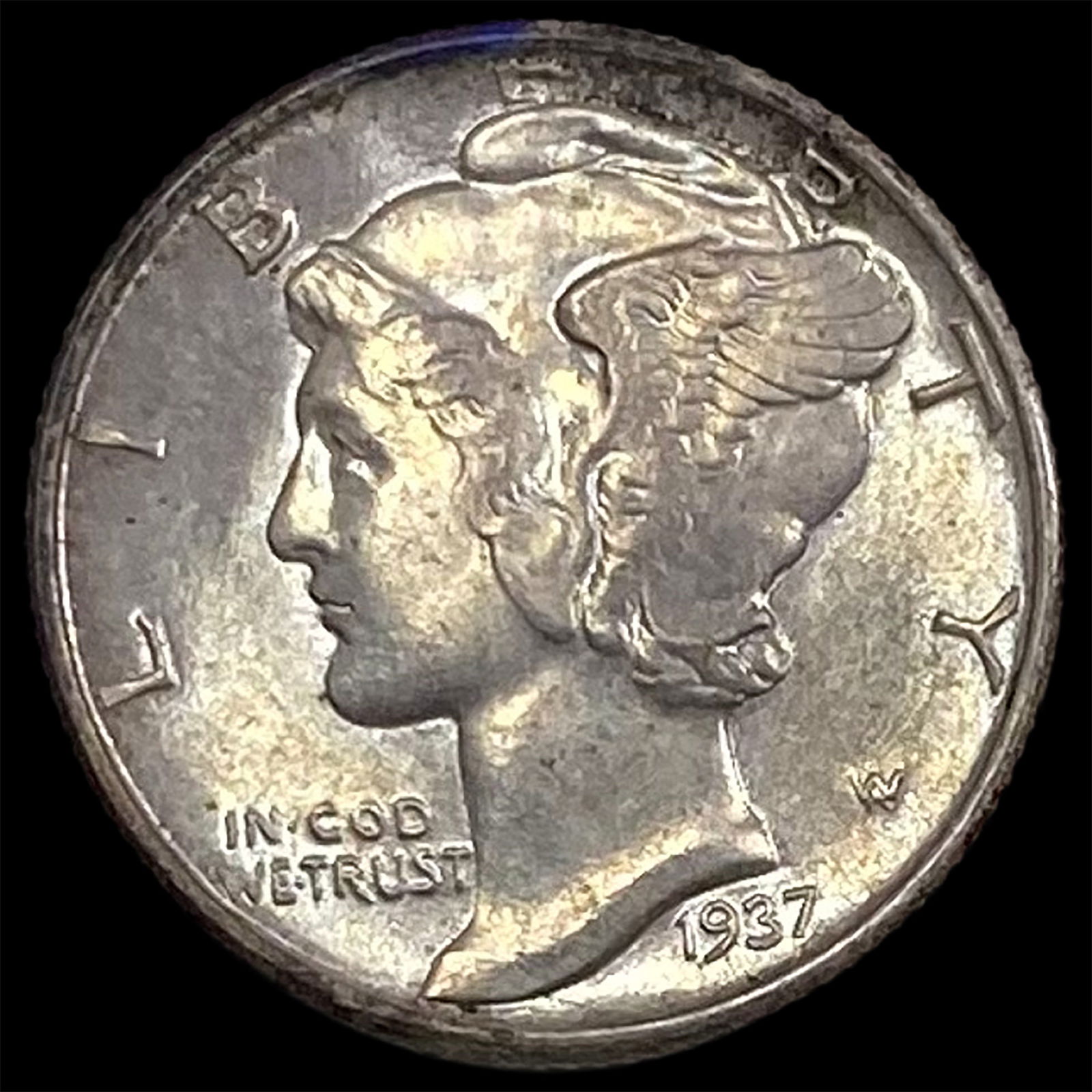 1937 Mercury Dime UNCIRCULATED (1 of 2)
