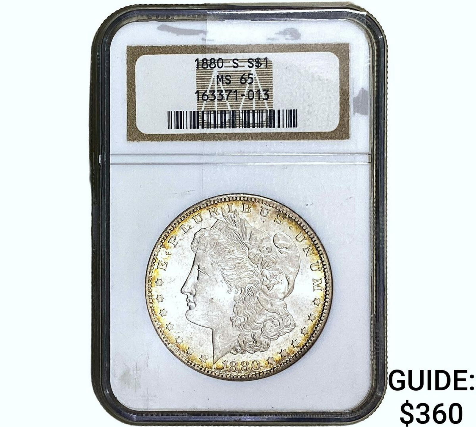 1880-S Morgan Silver Dollar NGC MS65 (1 of 2)