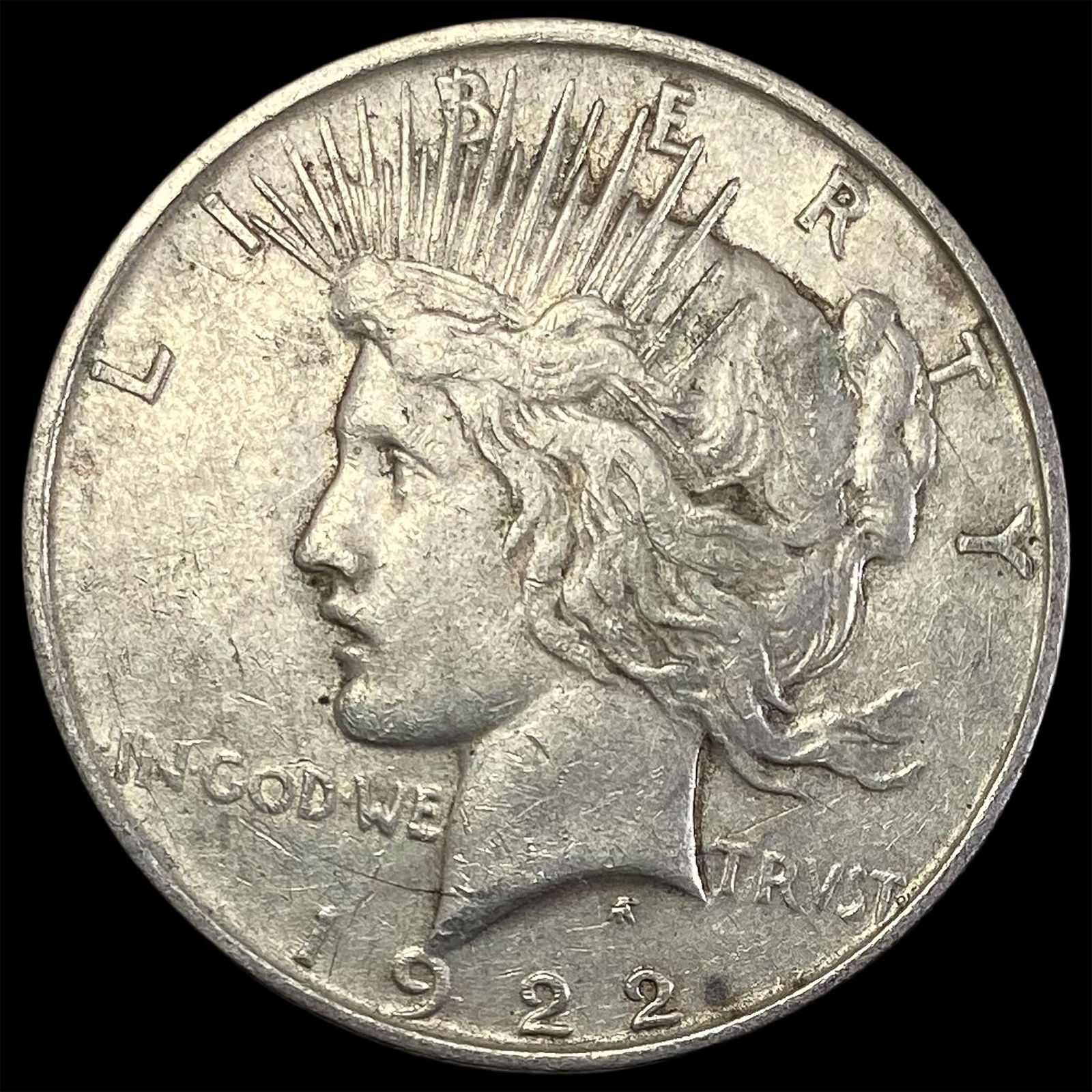 1922-D Peace Silver Dollar CHOICE BU (1 of 2)