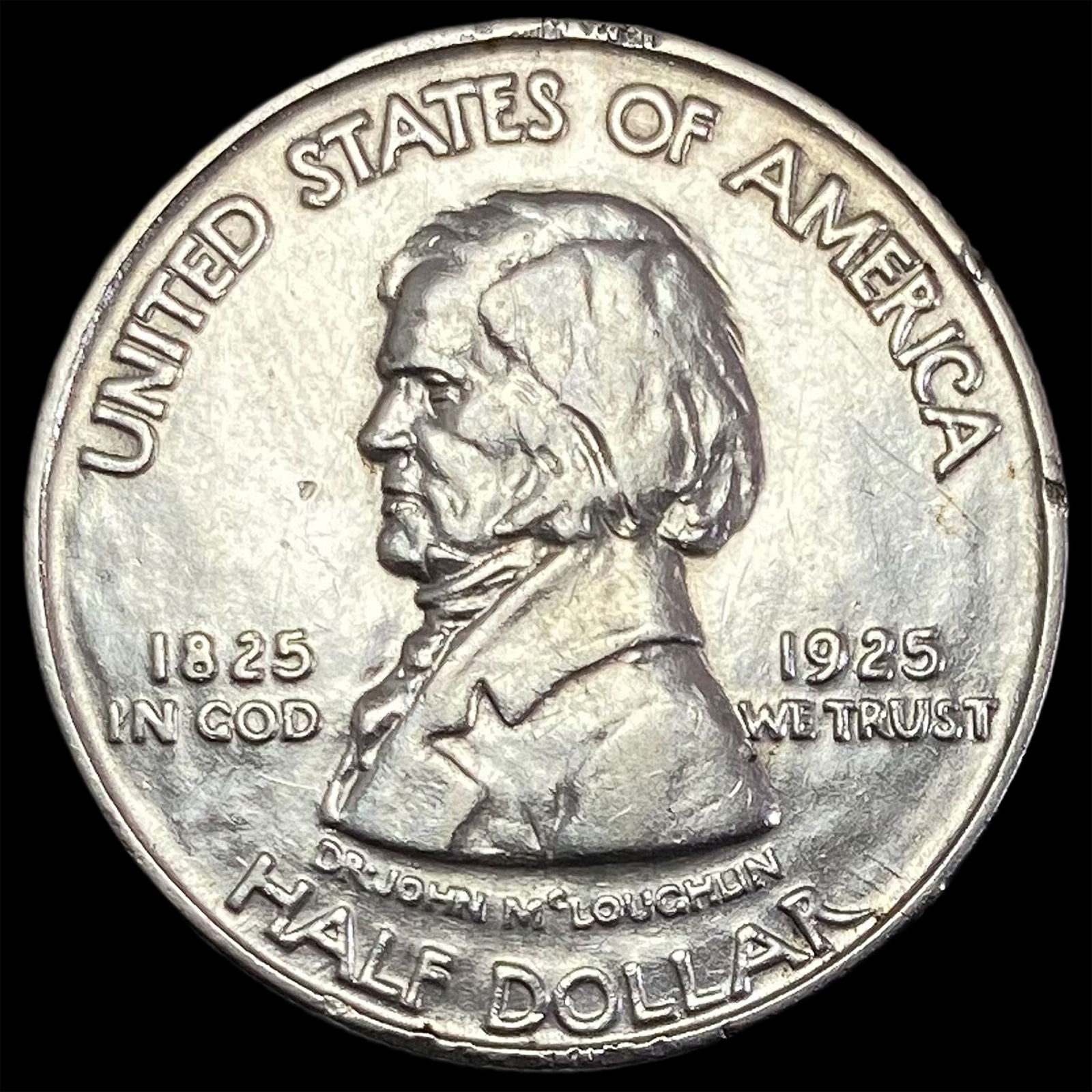 1925 Fort Vancouver Half Dollar NEARLY UNCIRCULATED (1 of 2)