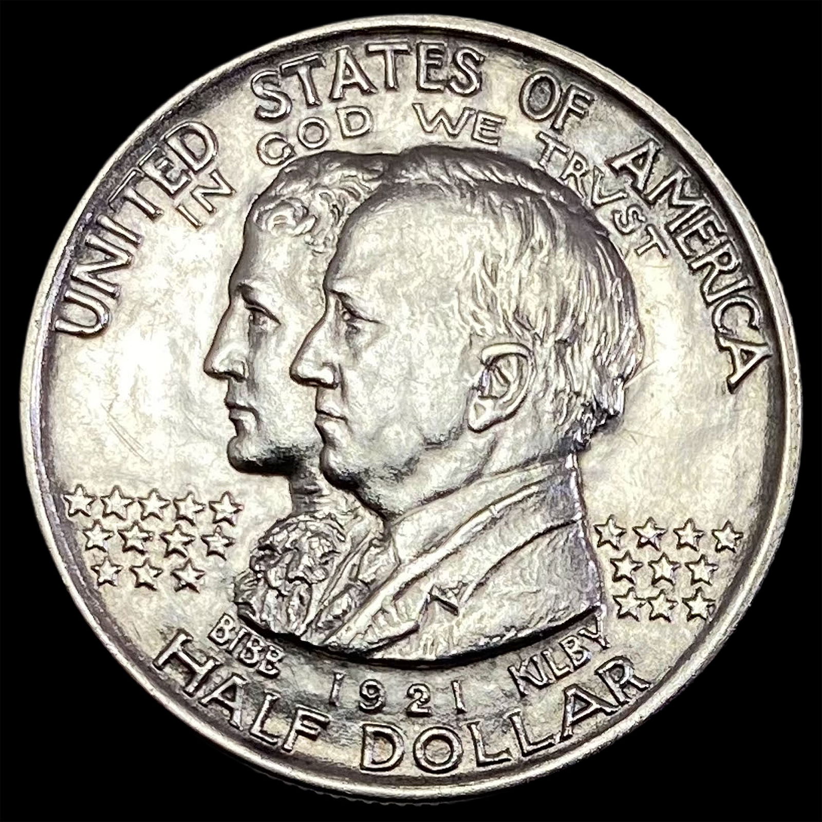 1921 Silver Alabama Half Dollar GEM BU (1 of 2)