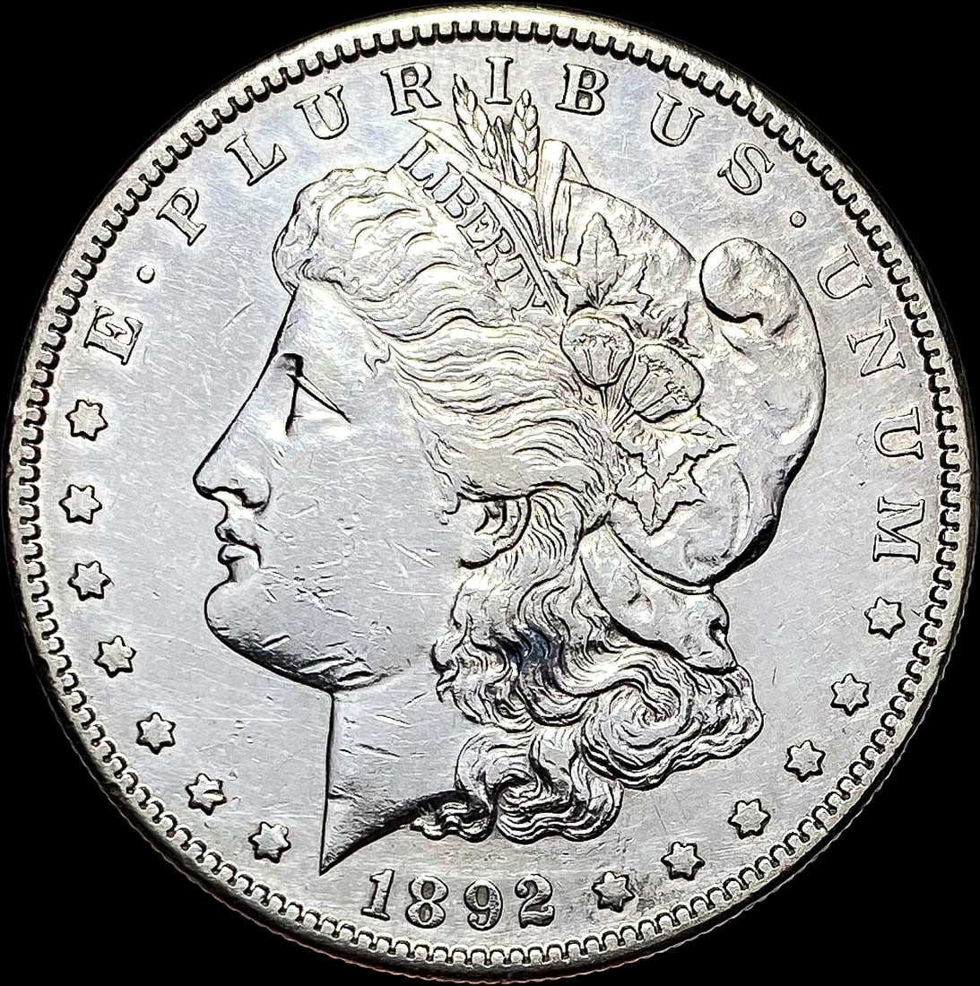 1892-S Silver Morgan Dollar CLOSELY UNCIRCULATED (1 of 2)