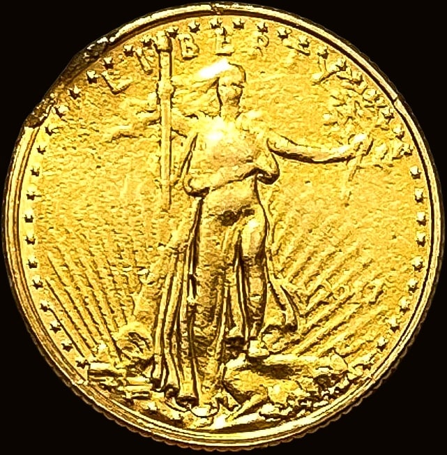 2017 1/10 oz Gold American Eagle $5 HIGH GRADE (1 of 2)