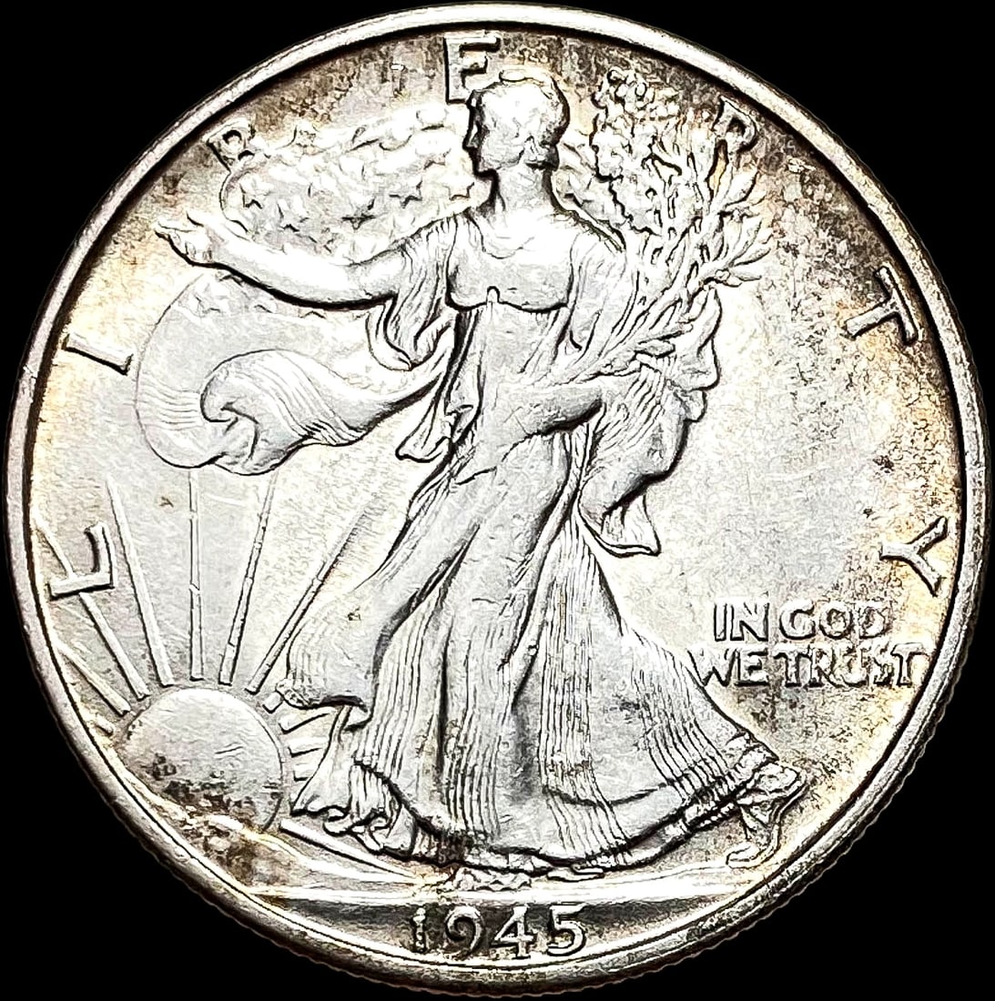 1945-S Walking Liberty Half Dollar UNCIRCULATED (1 of 2)